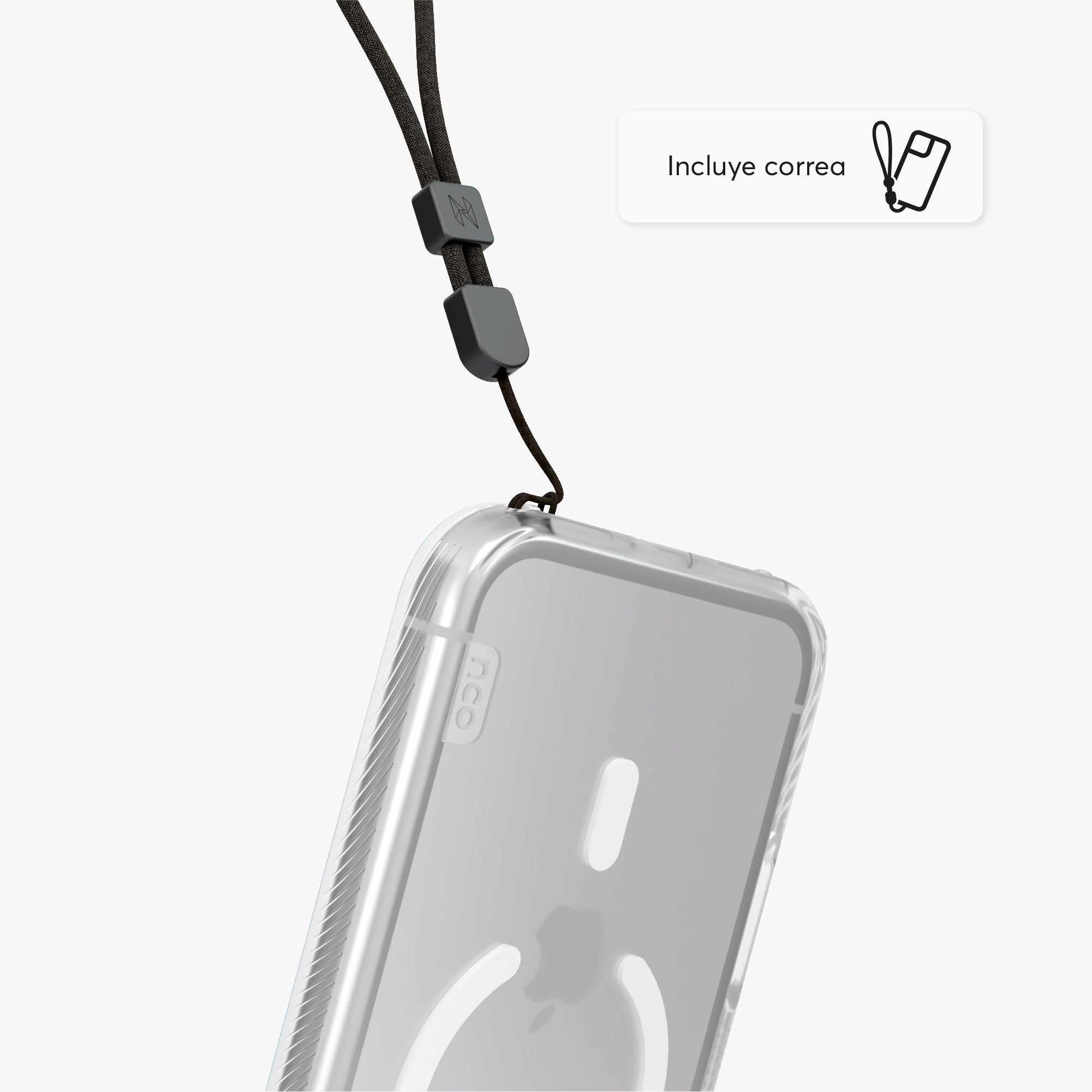 SafeCase Force Crystal para iPhone 18 Series Compatible con MagSafe
