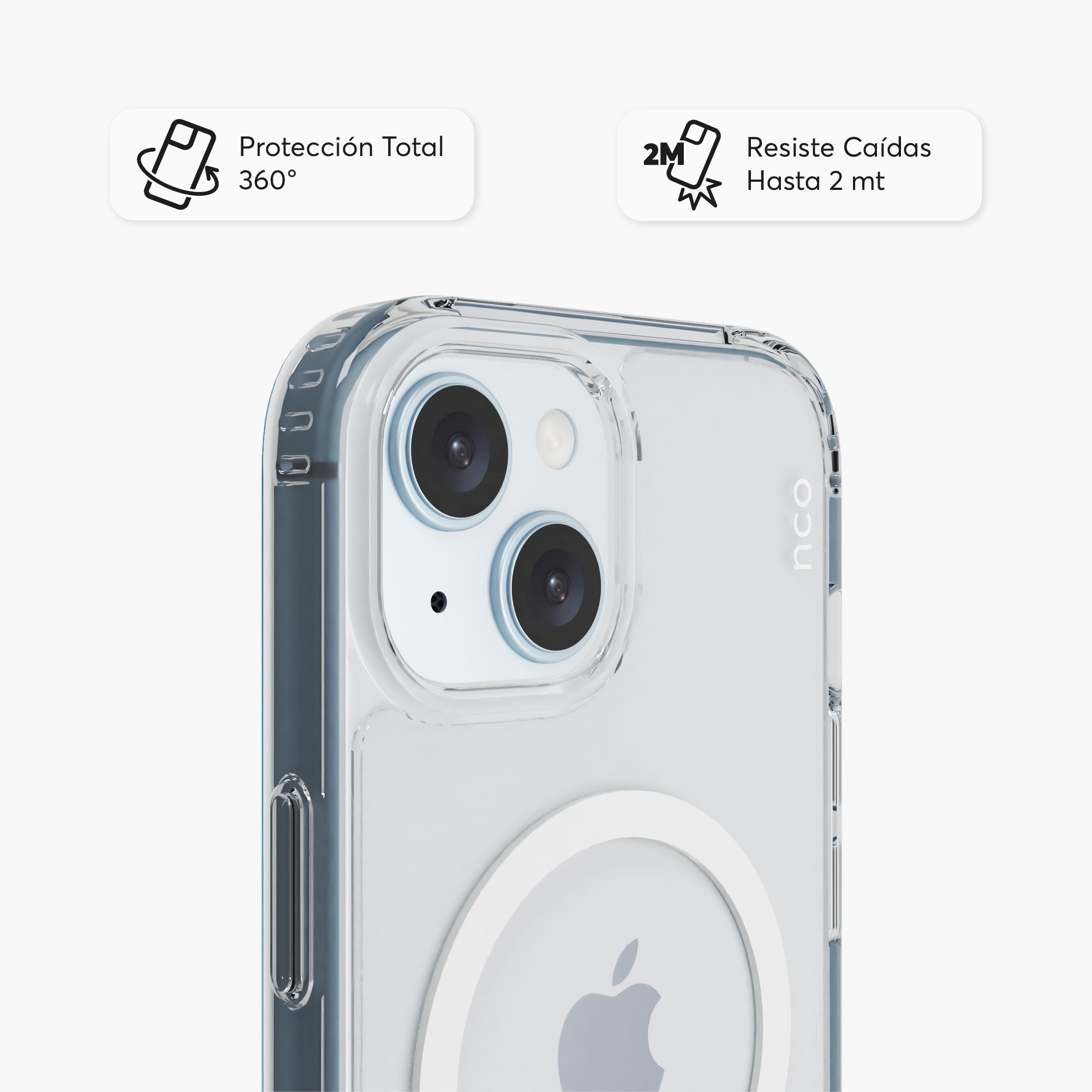 SafeCase Clear para iPhone 15