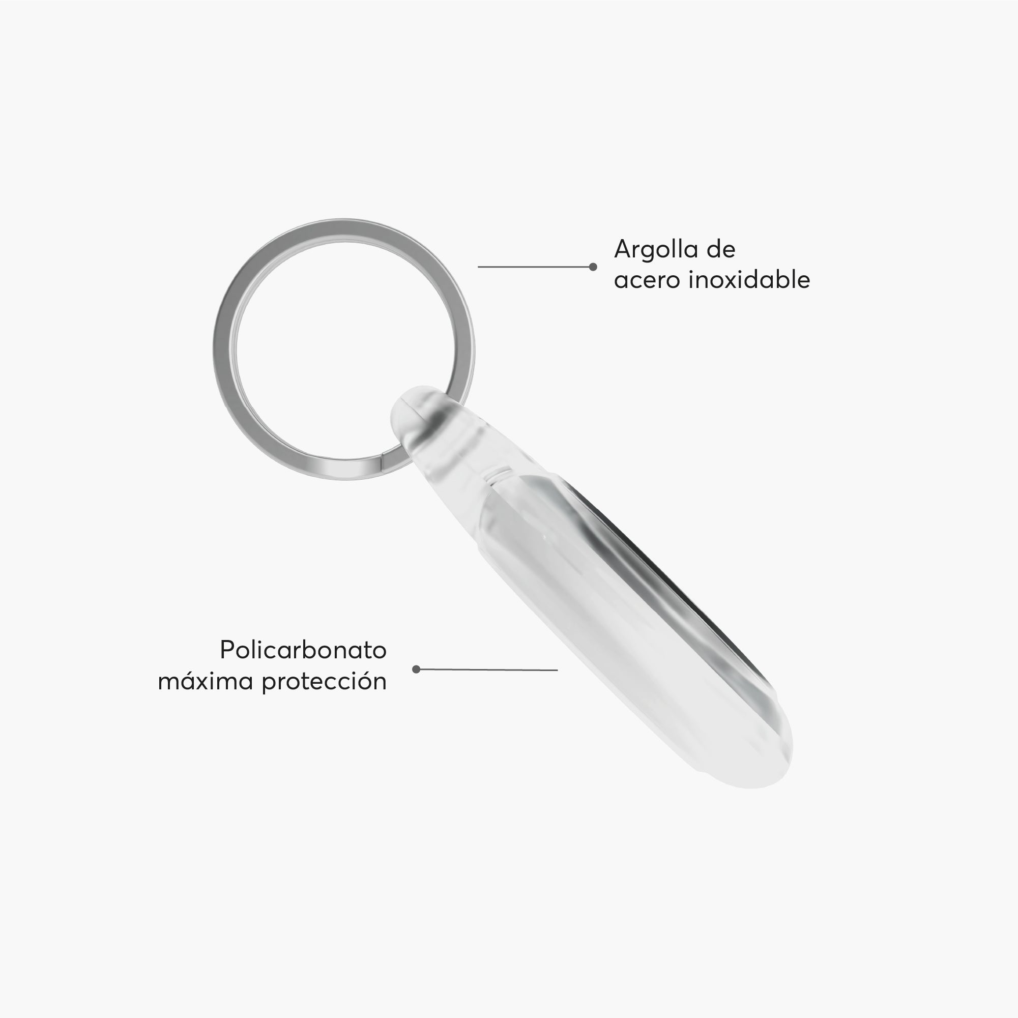 RingTag Clear para AirTag