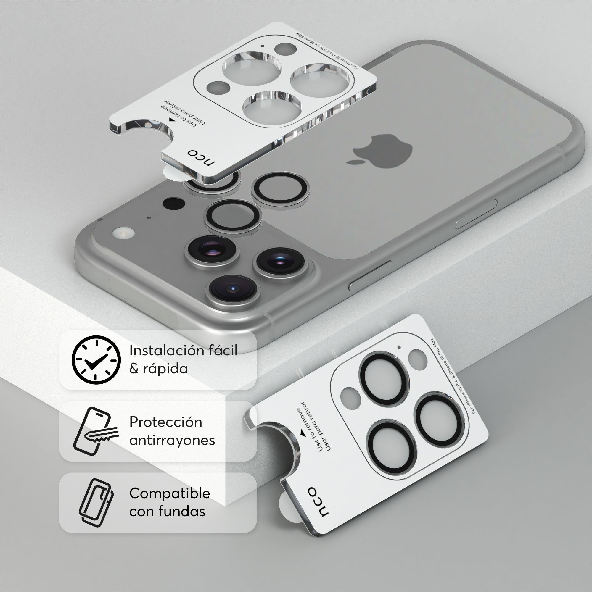 CamGuard para iPhone 18 Series Anillos