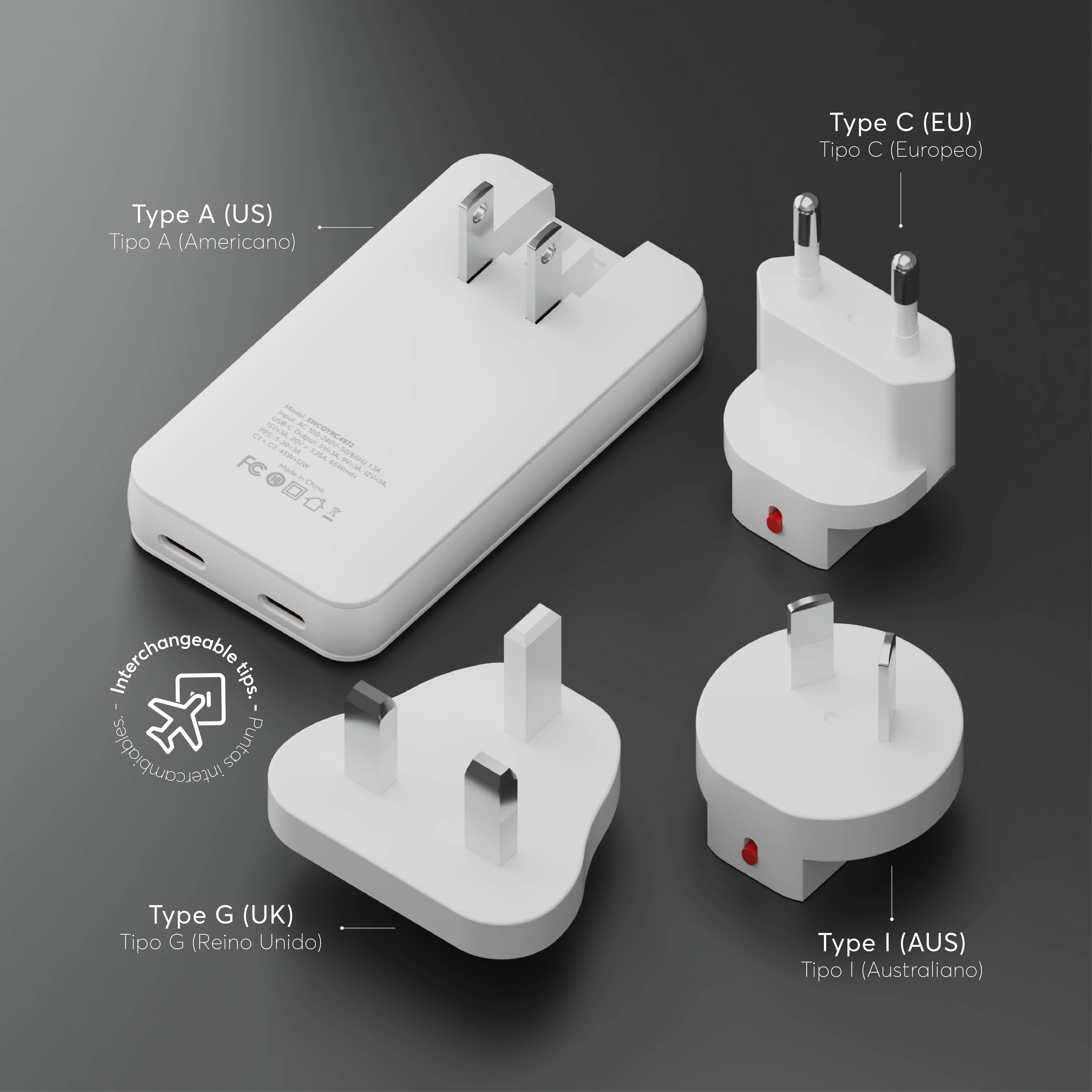 Cargador PowerPlug Ultra para USB-C