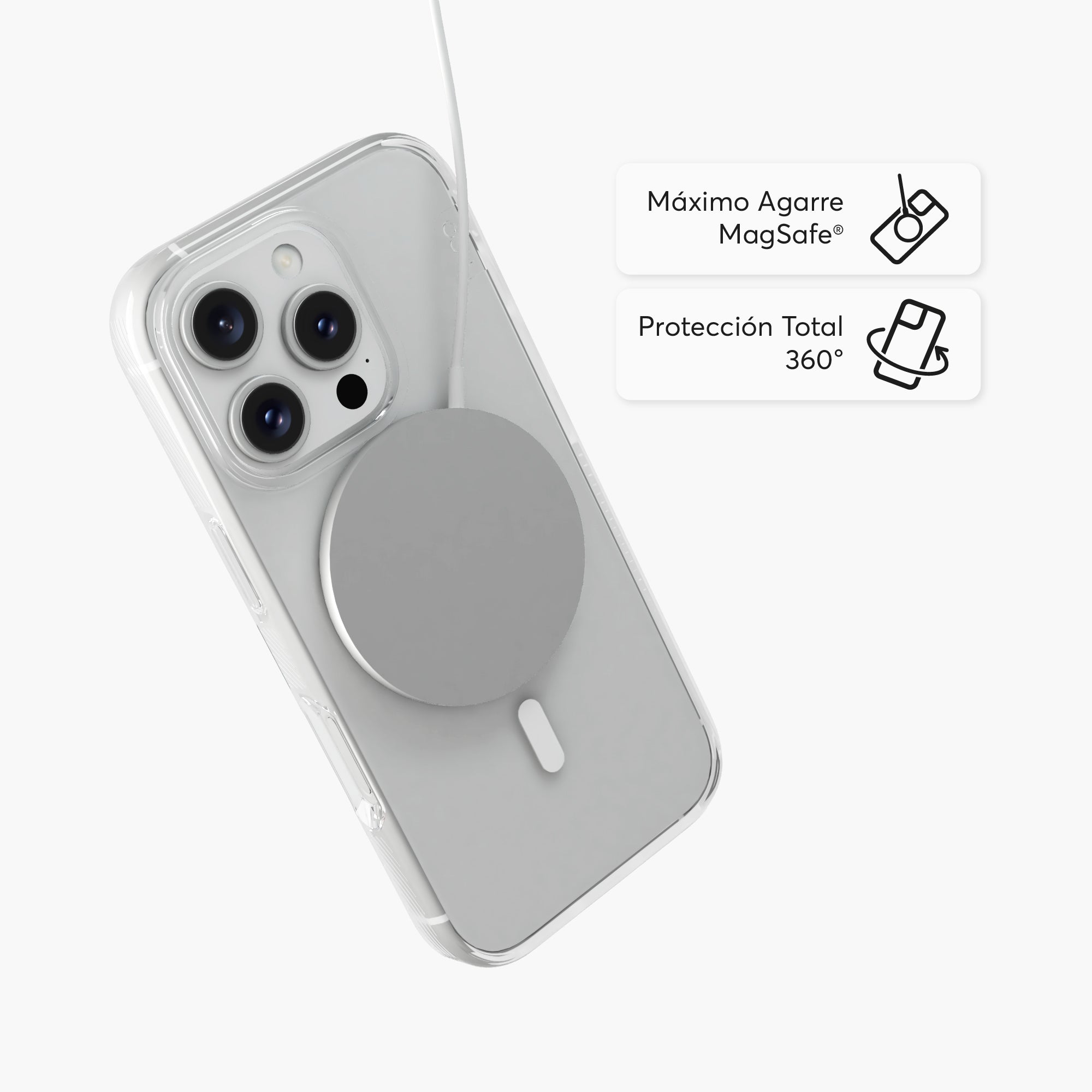SafeCase Force Clear MagSafe Compatible for iPhone 16 Series