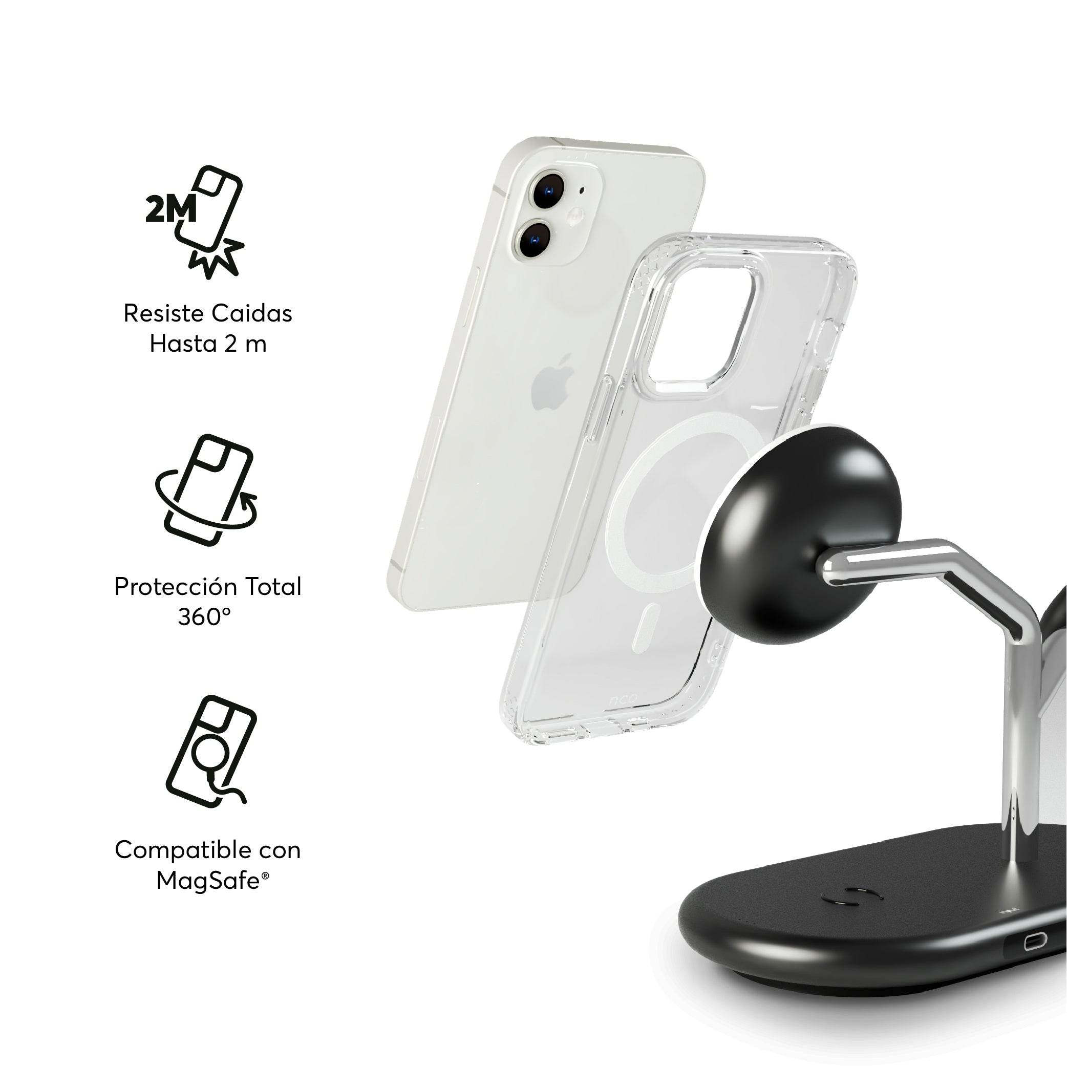 SafeCase Clear MagSafe Compatible for iPhone 12 Series - NCO Accessories