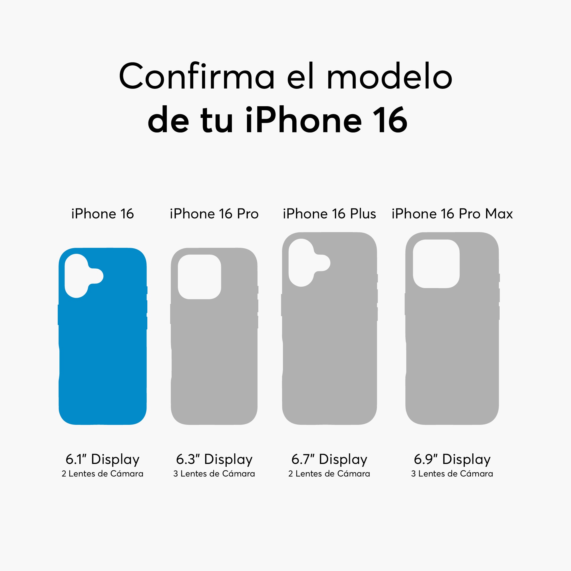 SafeCase Clear Rainbow con MagSafe para iPhone 16