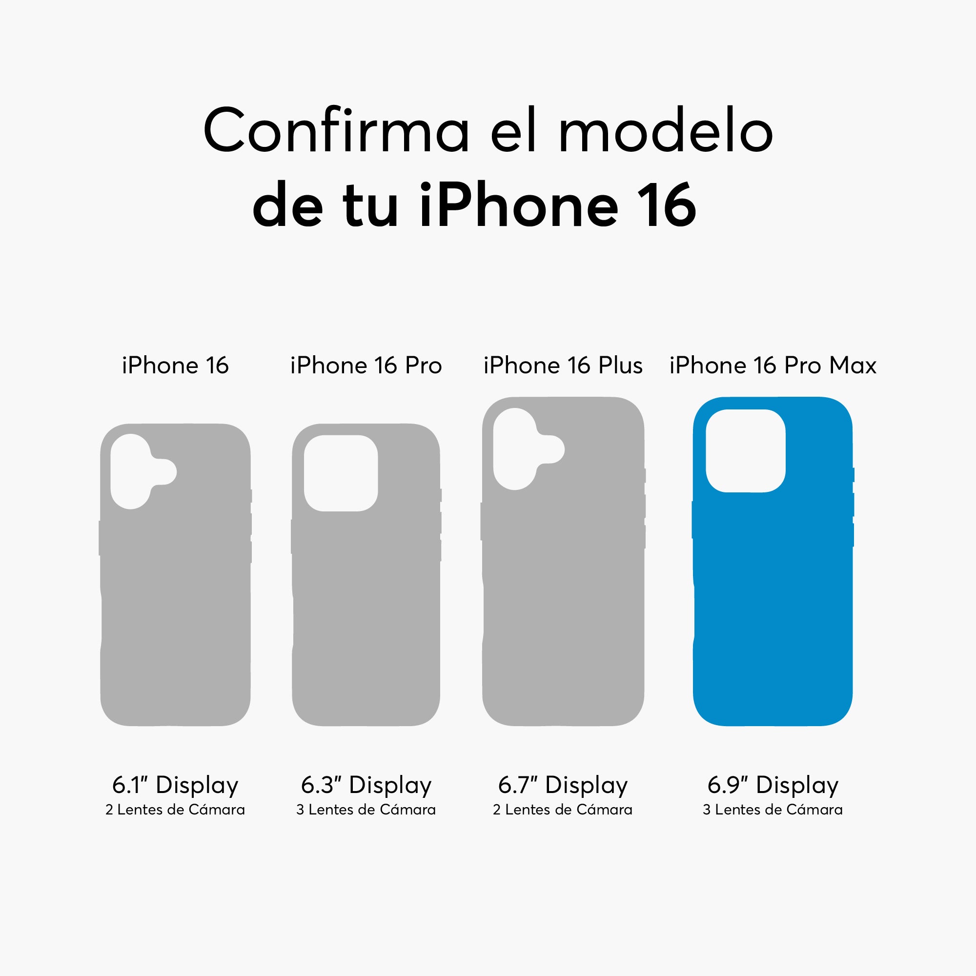 SafeCase Clear para iPhone 16 Series