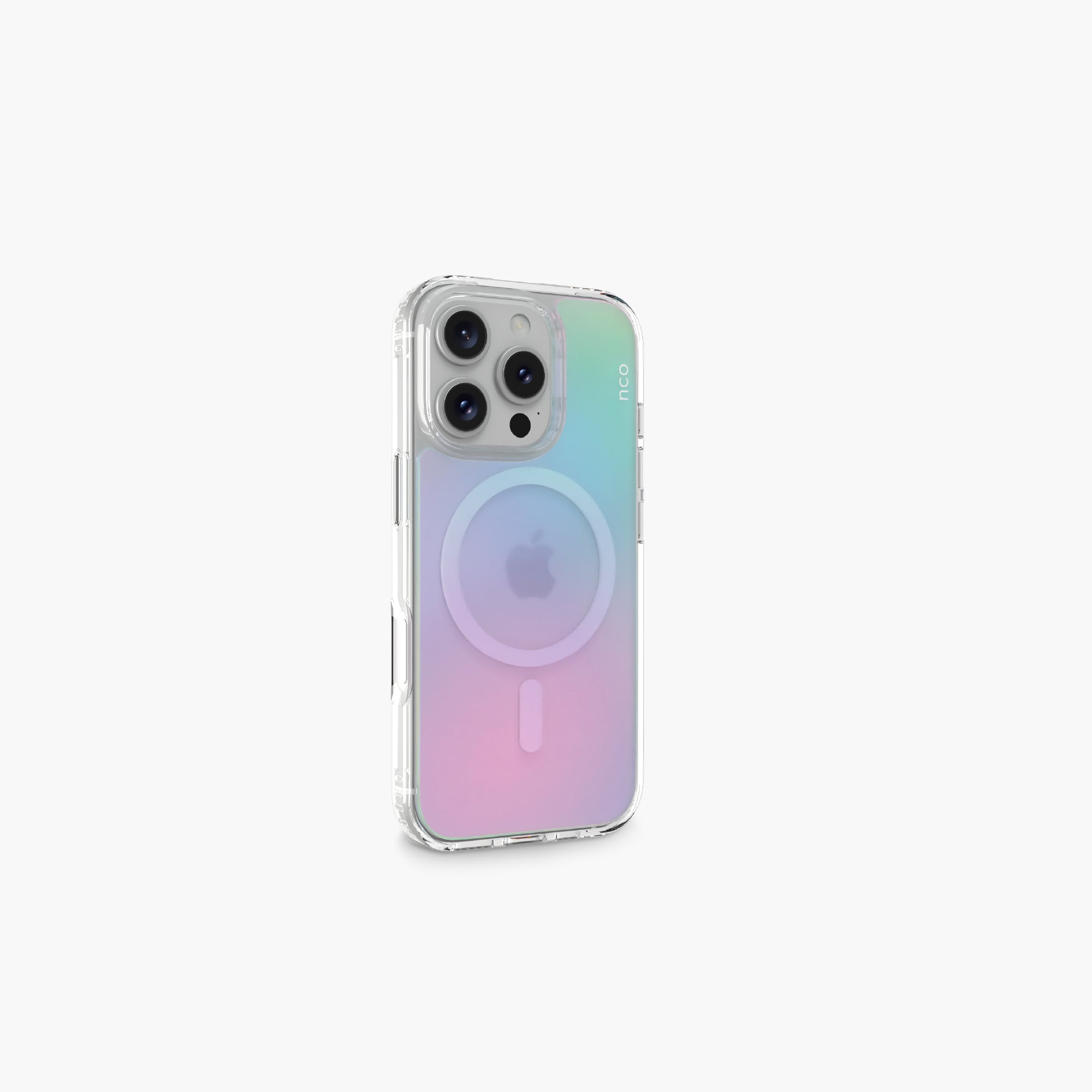 SafeCase Clear Rainbow con MagSafe para iPhone 16