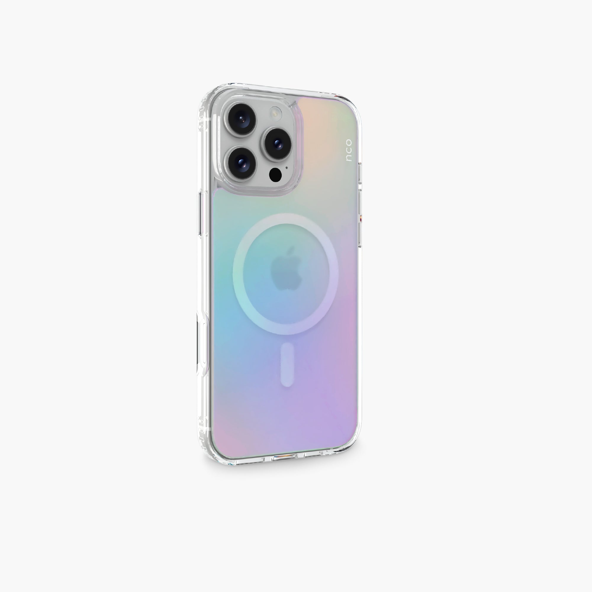 SafeCase Clear Rainbow con MagSafe para iPhone 16