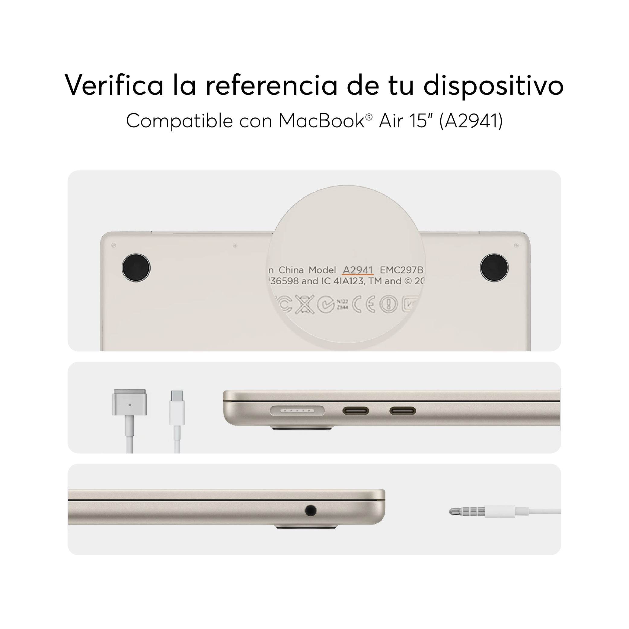 HardCase for MacBook Air 15.3-inch 2023 M2 Chip - NCO Accessories