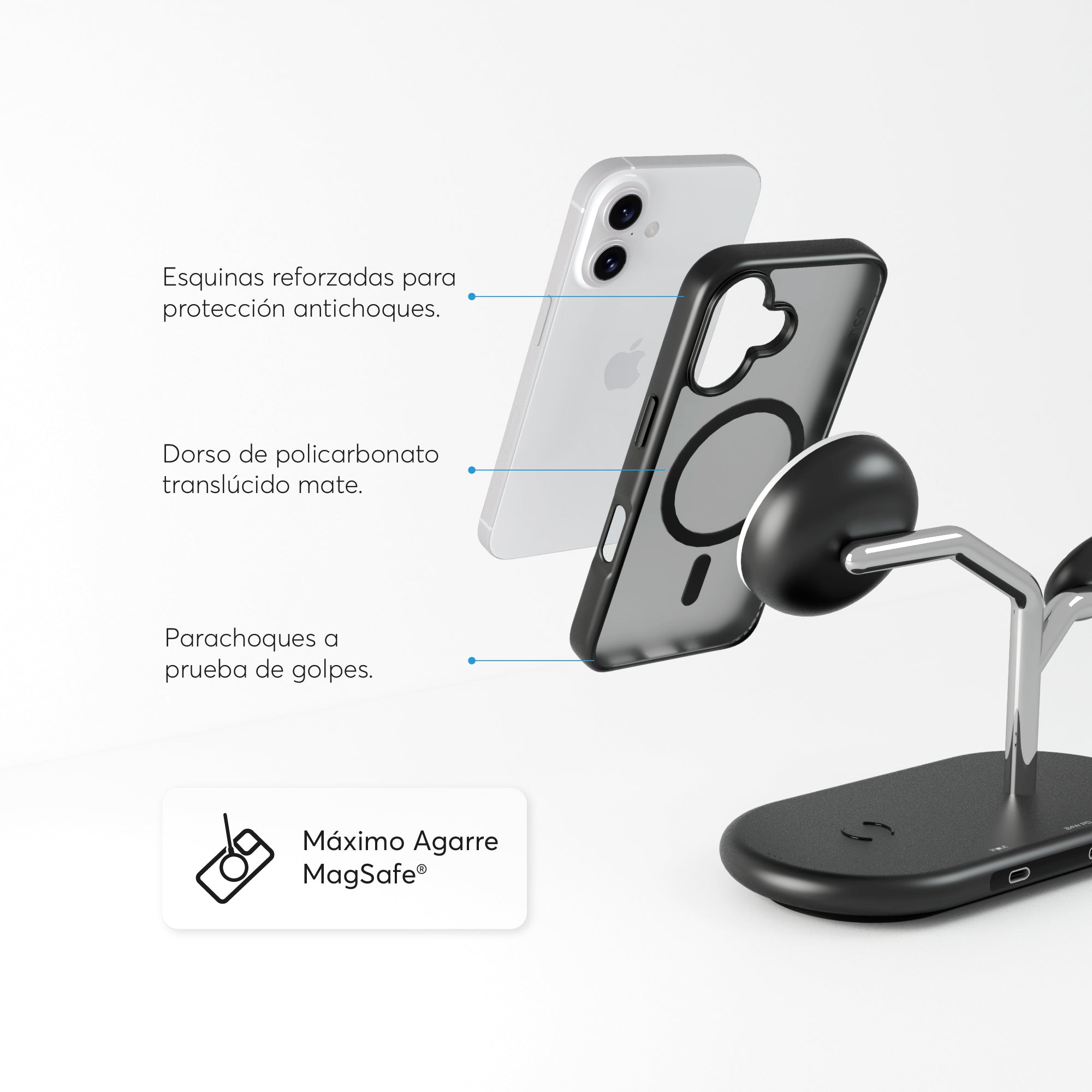 SafeCase Lite Compatible MagSafe para iPhone 16 Series