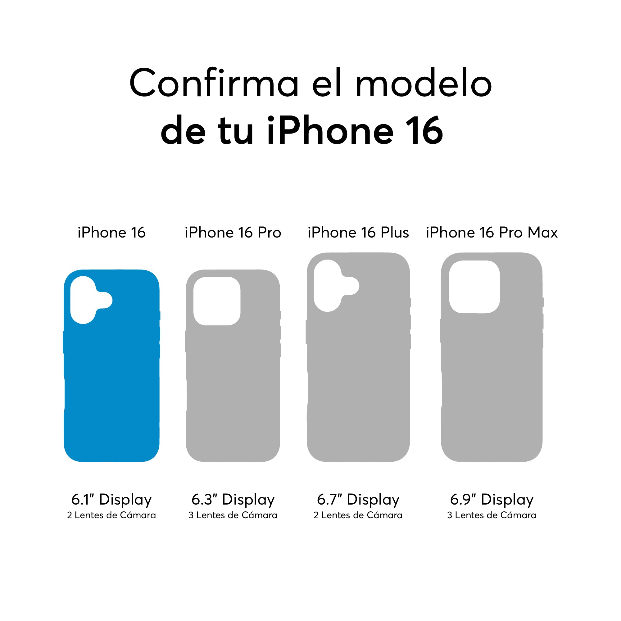 SafeCase Lite Compatible MagSafe para iPhone 16 Series