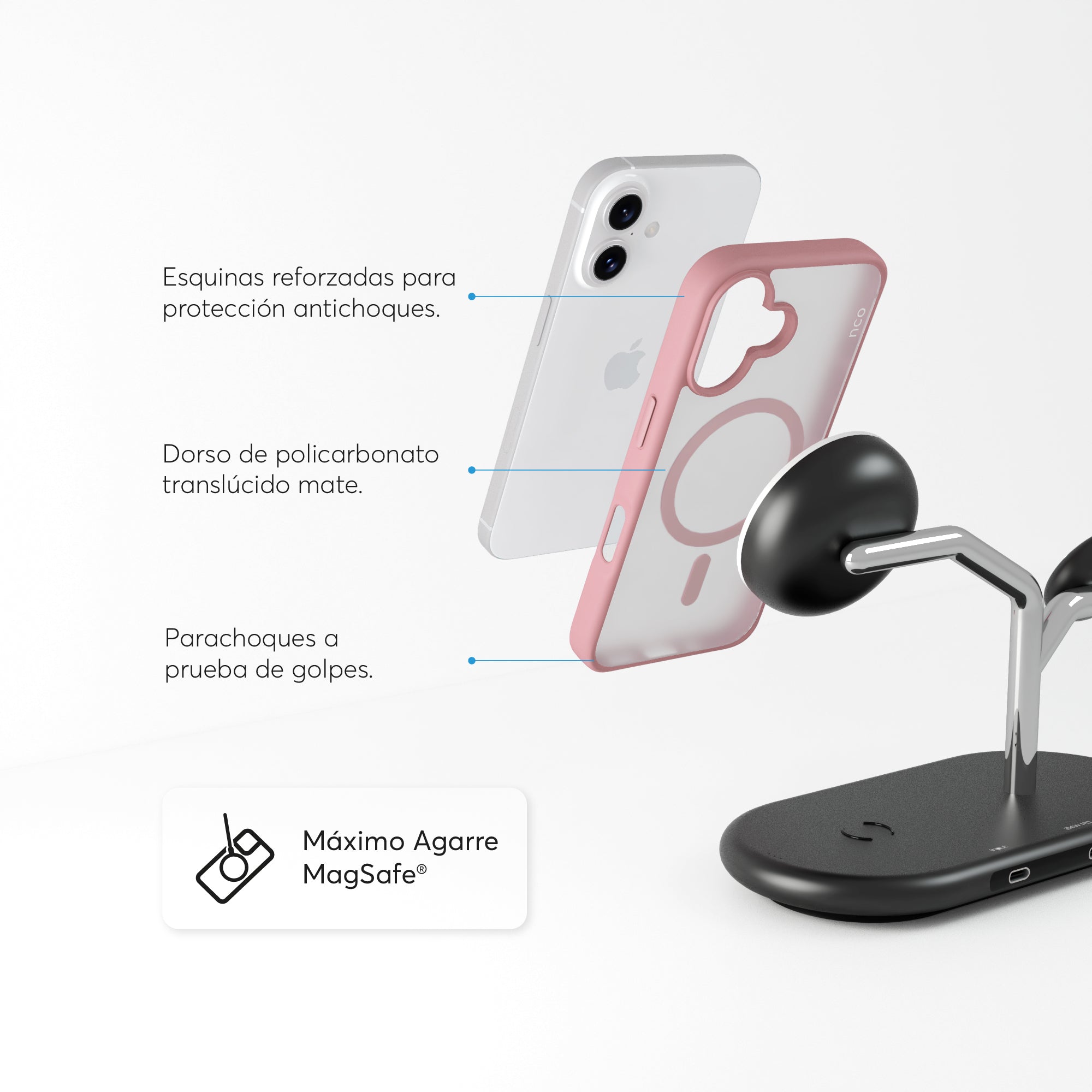 SafeCase Lite Compatible MagSafe para iPhone 16 Series