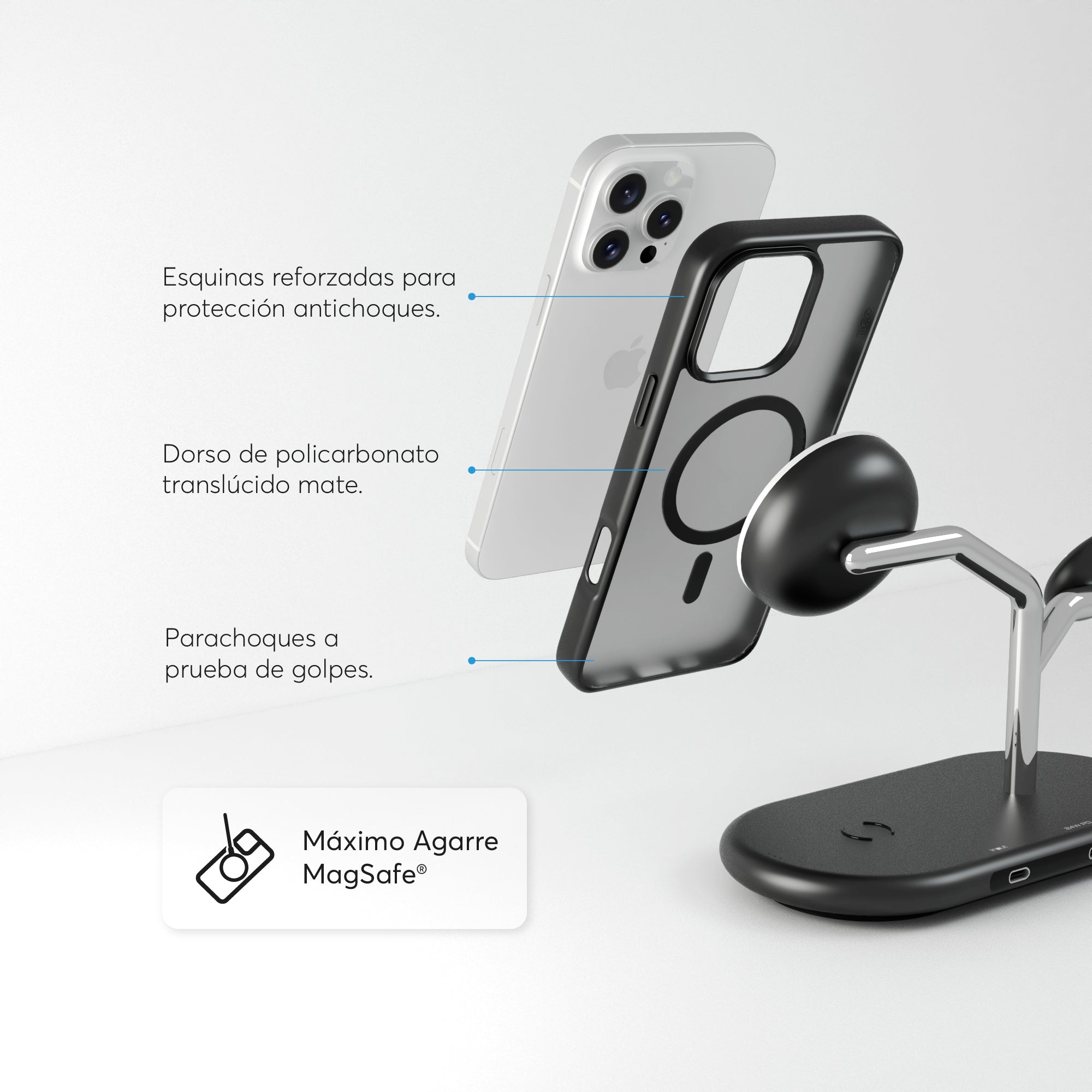 SafeCase Lite Compatible MagSafe para iPhone 16 Series