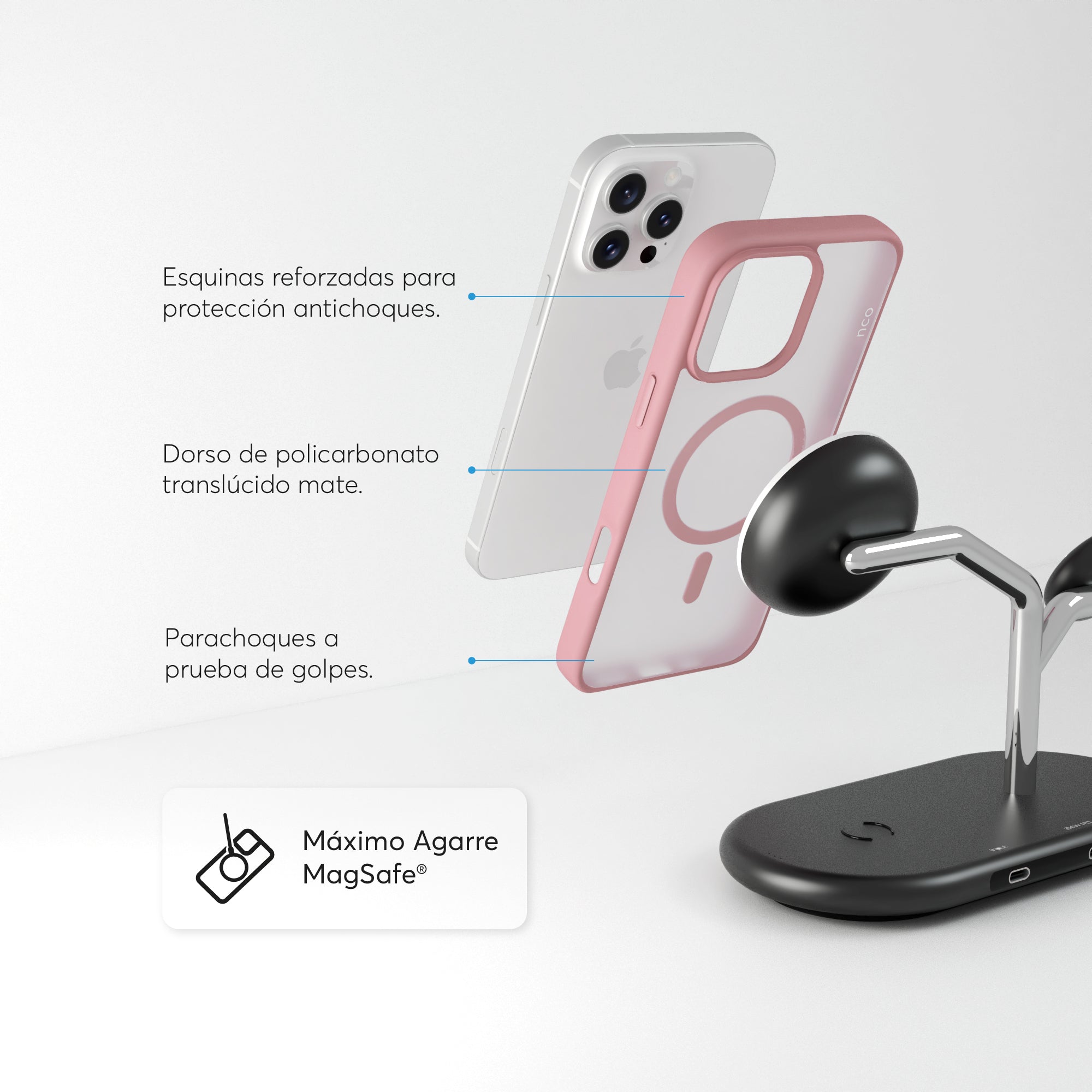 SafeCase Lite Compatible MagSafe para iPhone 16 Series