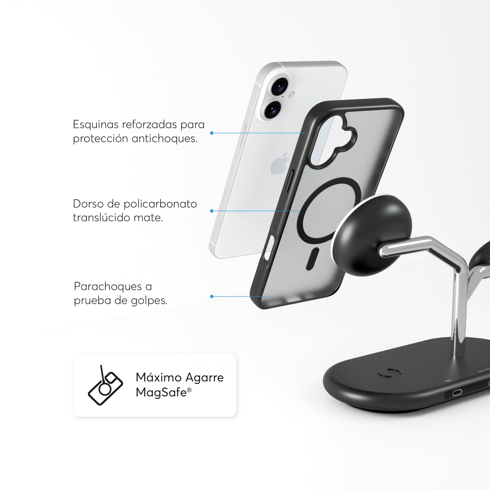 SafeCase Lite Compatible MagSafe para iPhone 16 Series