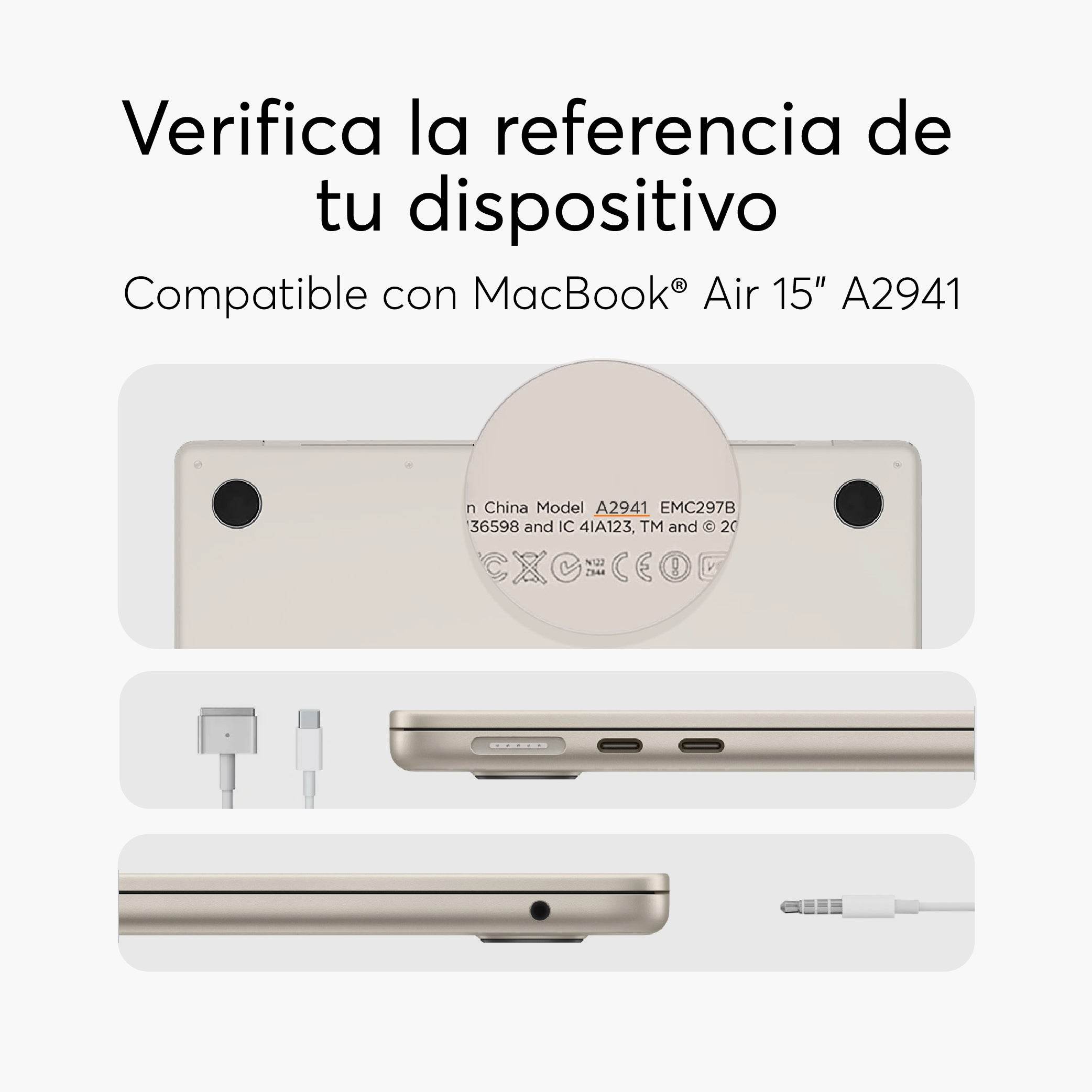 HardCase Shock for MacBook Air 15.3-inch 2023 M2 Chip - NCO Accessories