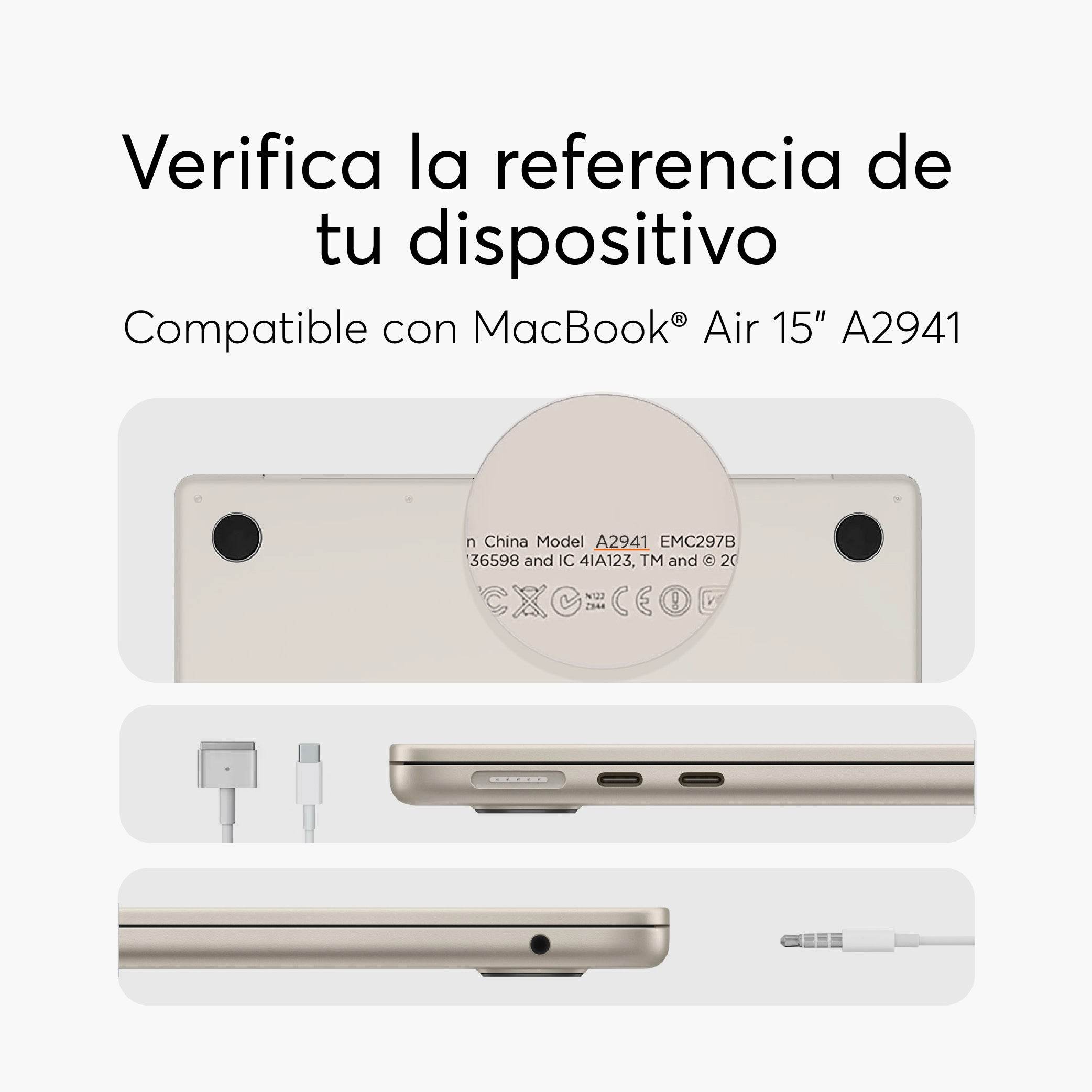 HardCase Shock for MacBook Air 15.3-inch 2023 M2 Chip - NCO Accessories