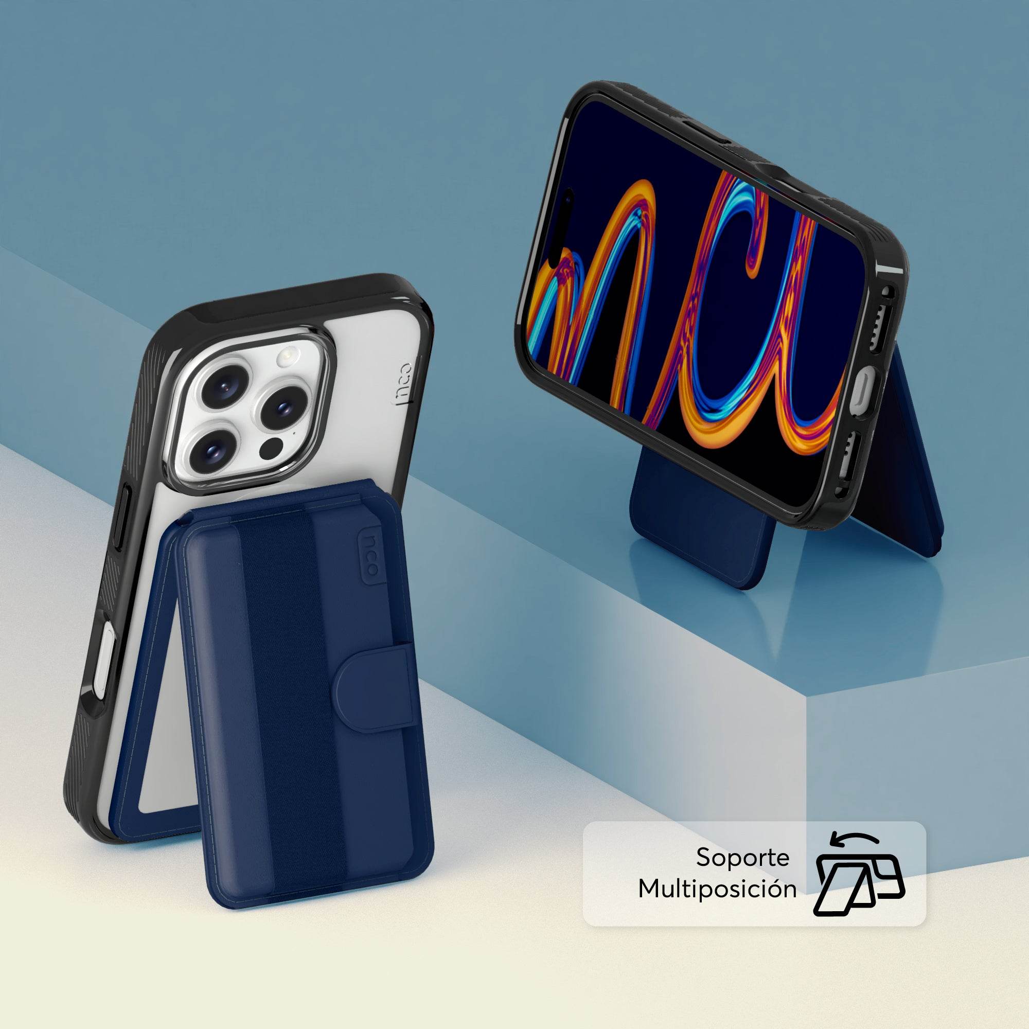 MyWallet Navy Blue for iPhone Series - NCO Accessories