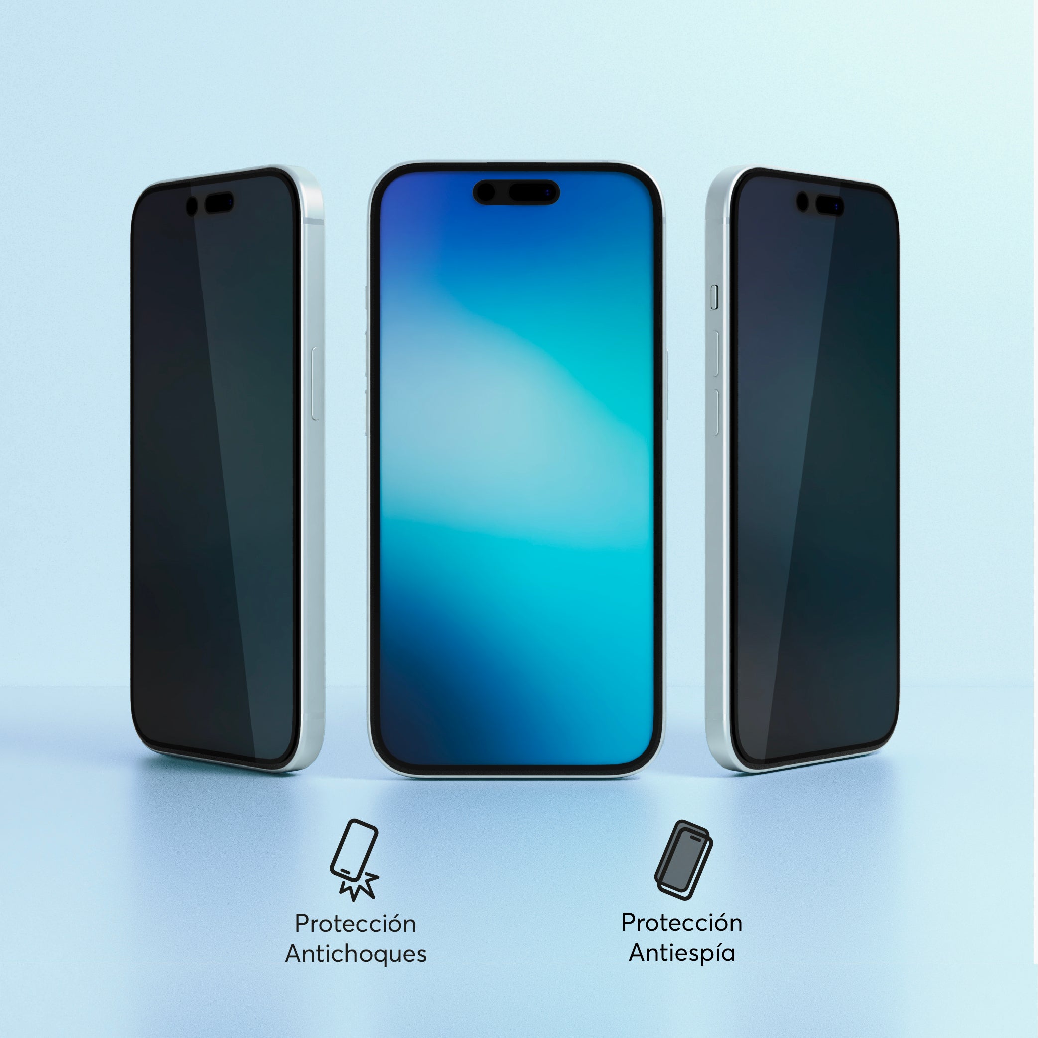 Screen Protector PrivacyGuard device iphone 15