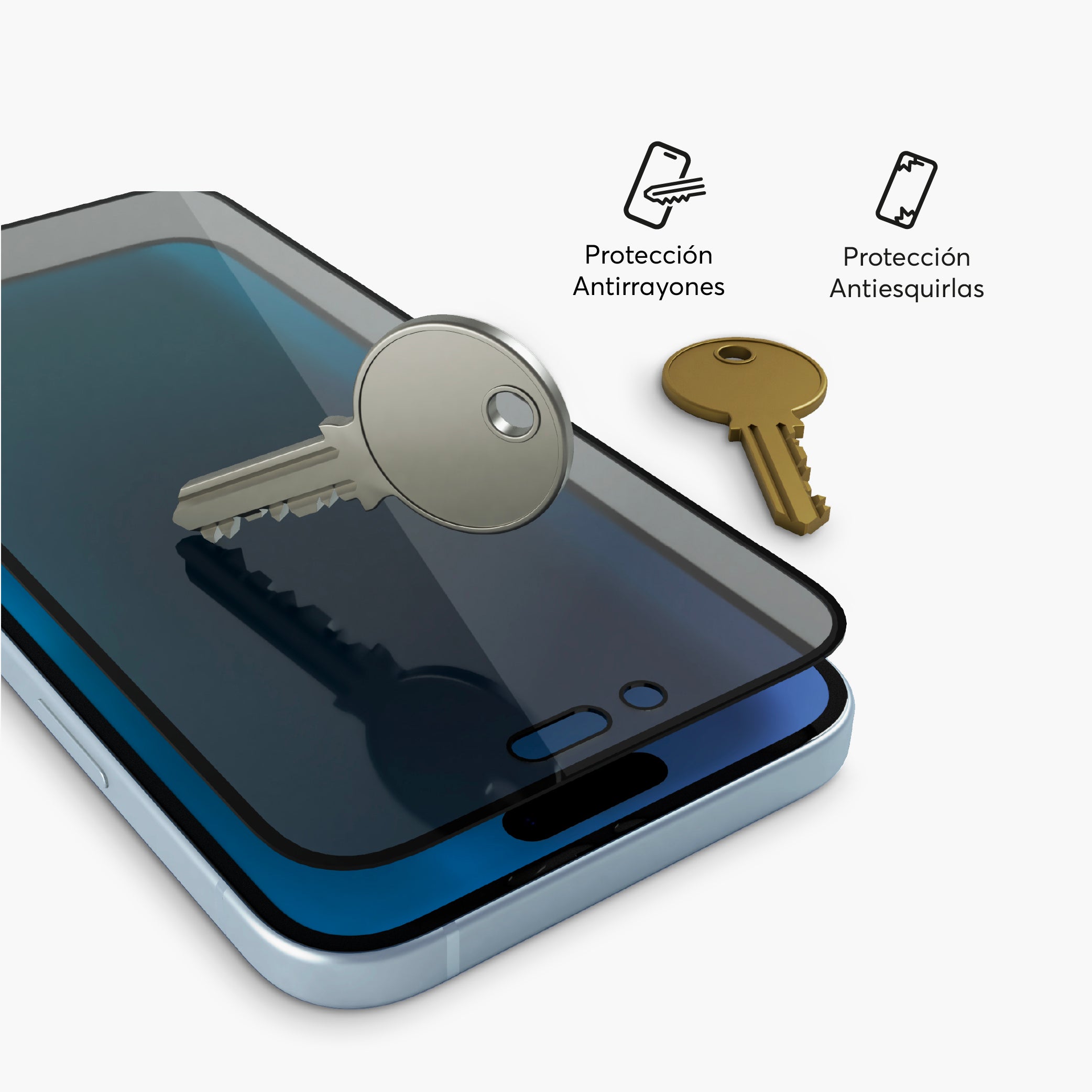 Screen Protector PrivacyGuard device iPhone 15 Plus