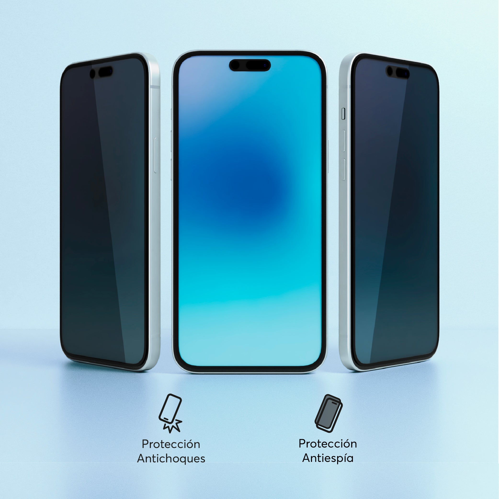 Screen Protector PrivacyGuard device iPhone 15 Plus