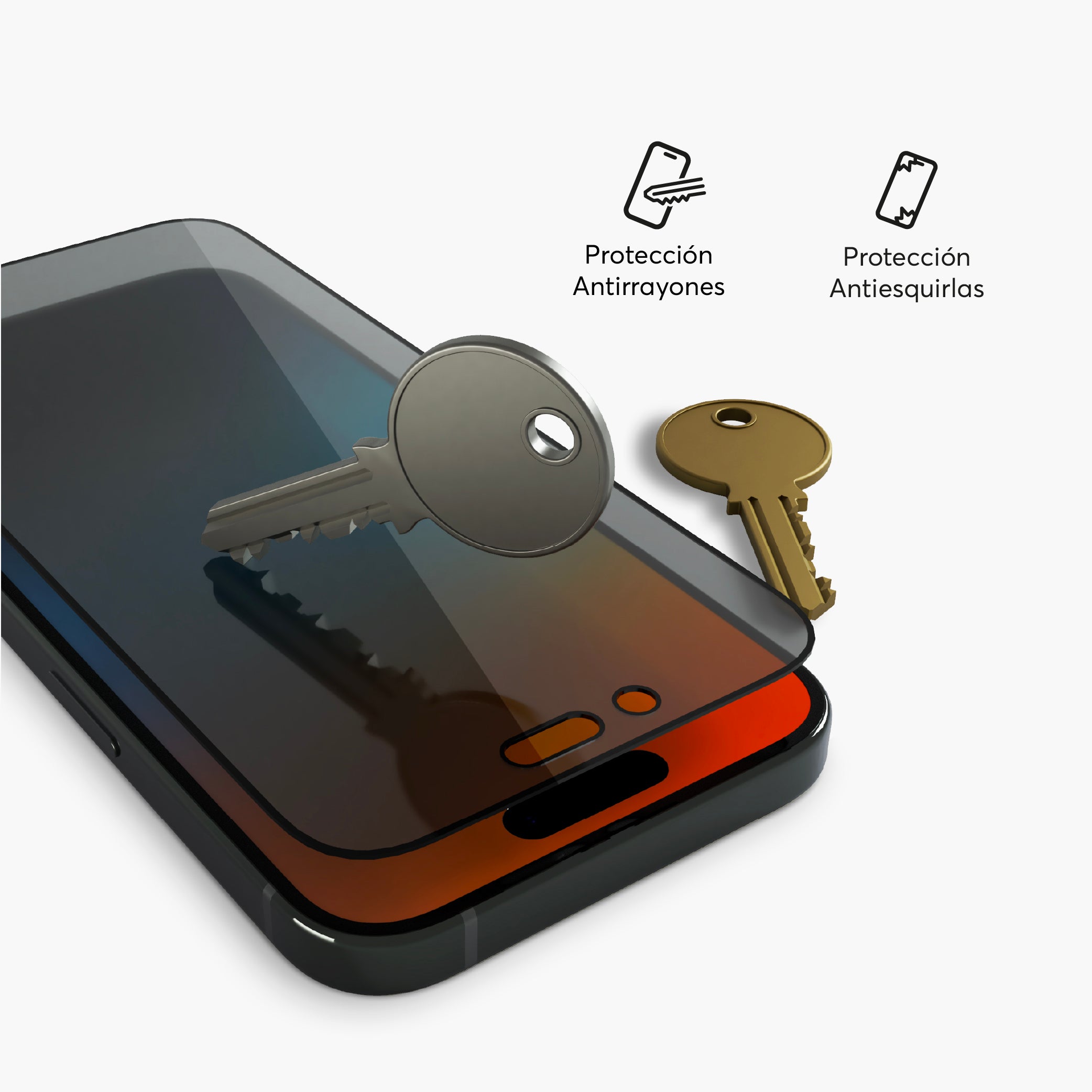 Screen Protector PrivacyGuard device iPhone 15 Pro