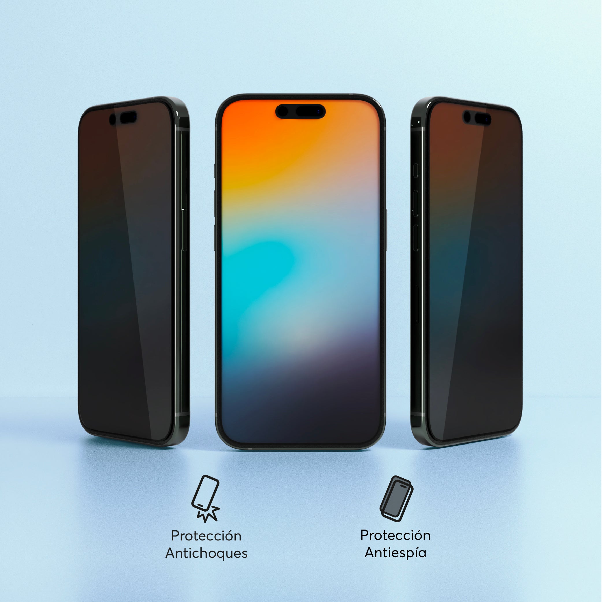 Screen Protector PrivacyGuard device iPhone 15 Pro