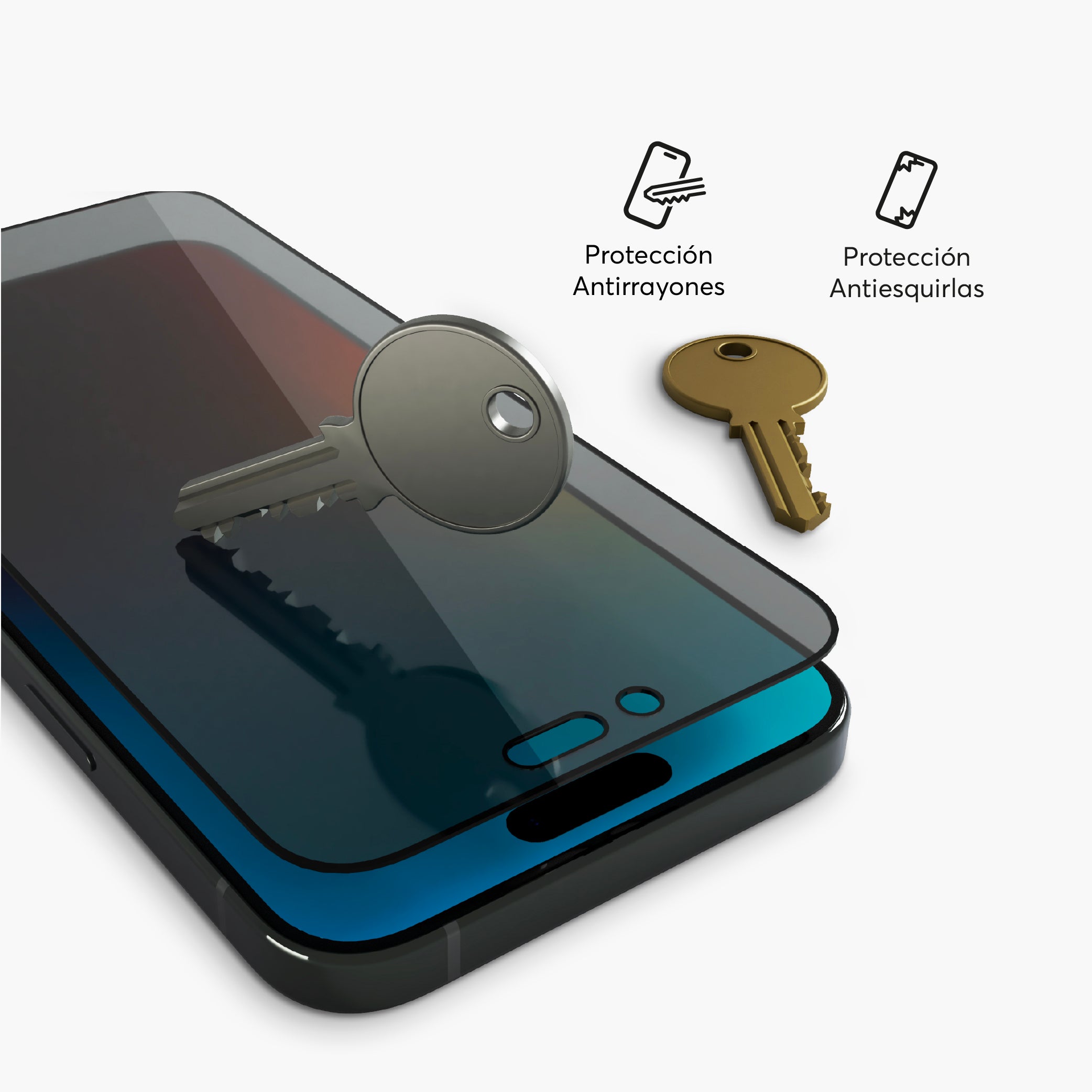 Screen Protector PrivacyGuard device iPhone 15 Pro Max