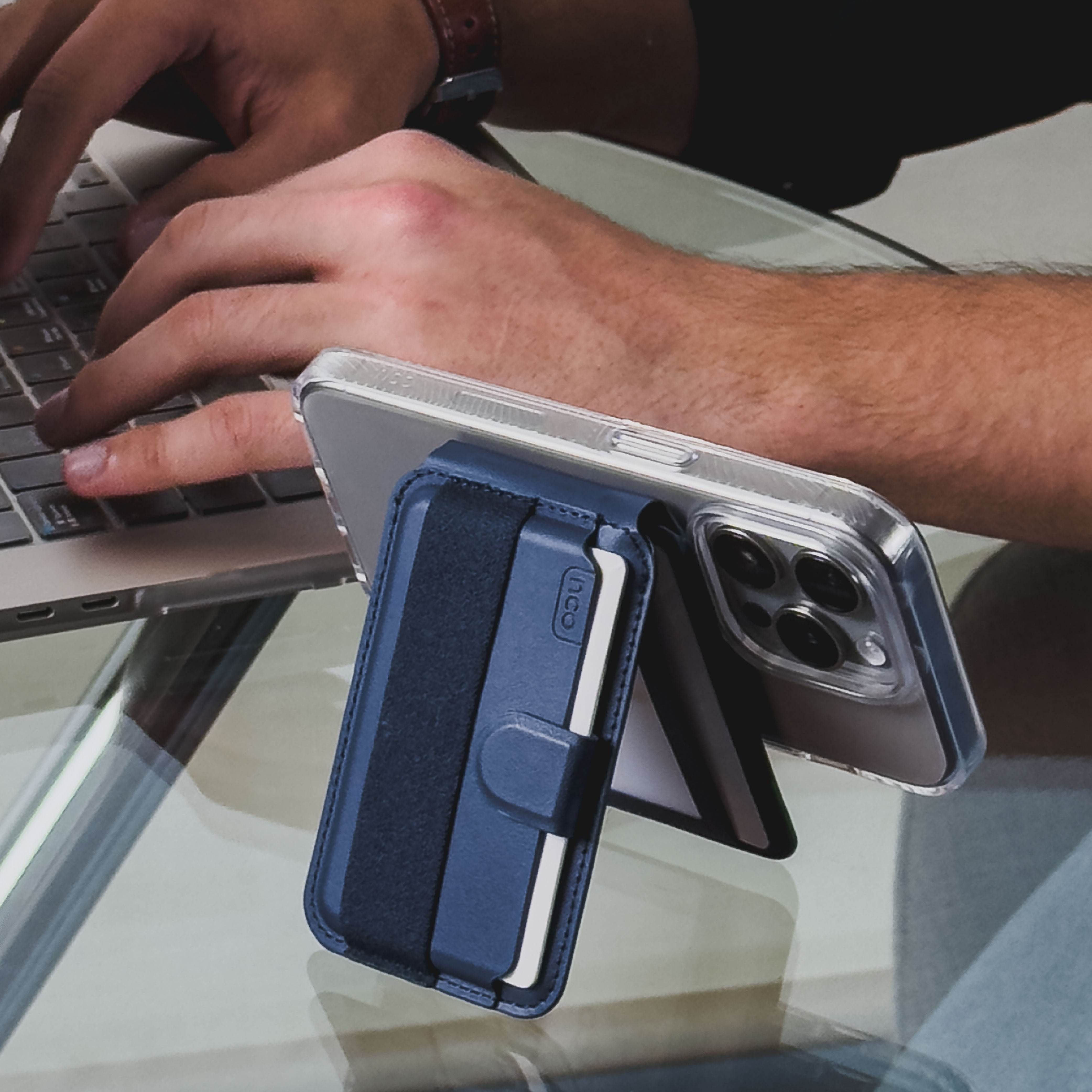 MyWallet Navy Blue for iPhone Series - NCO Accessories