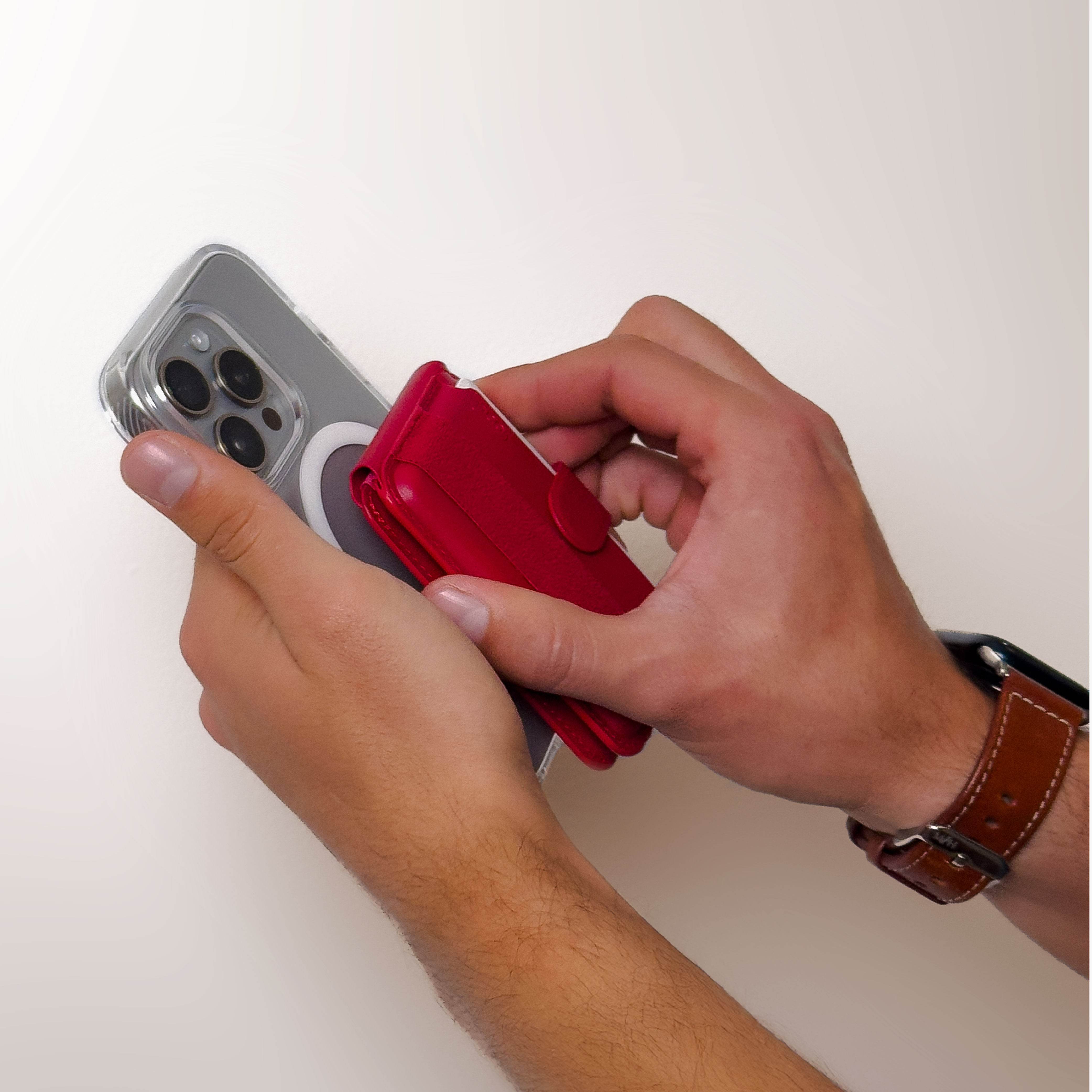 MyWallet Cherry Red for iPhone Series - NCO Accessories