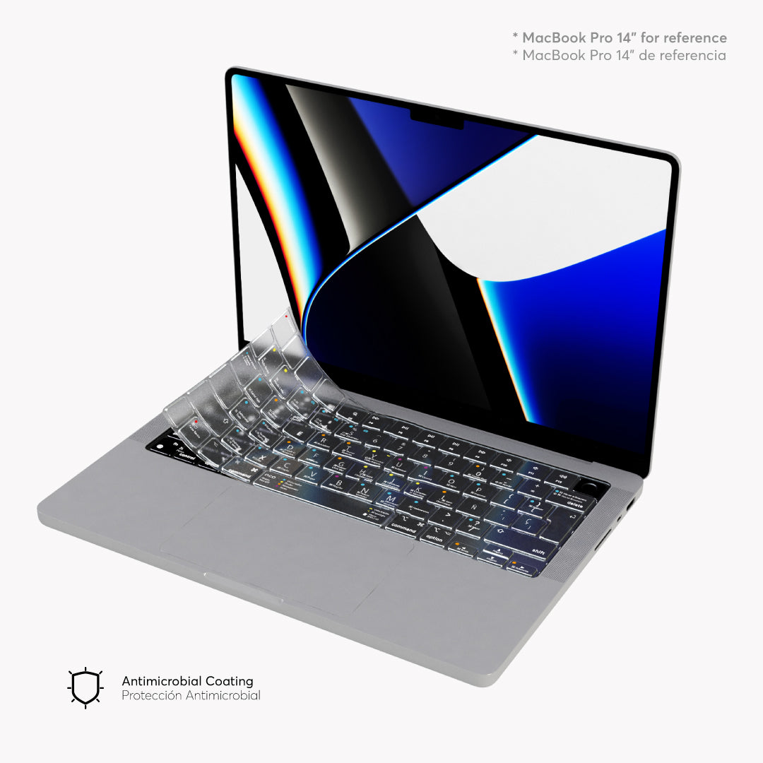 Protector de teclado SmartType ShortCuts para MacBook