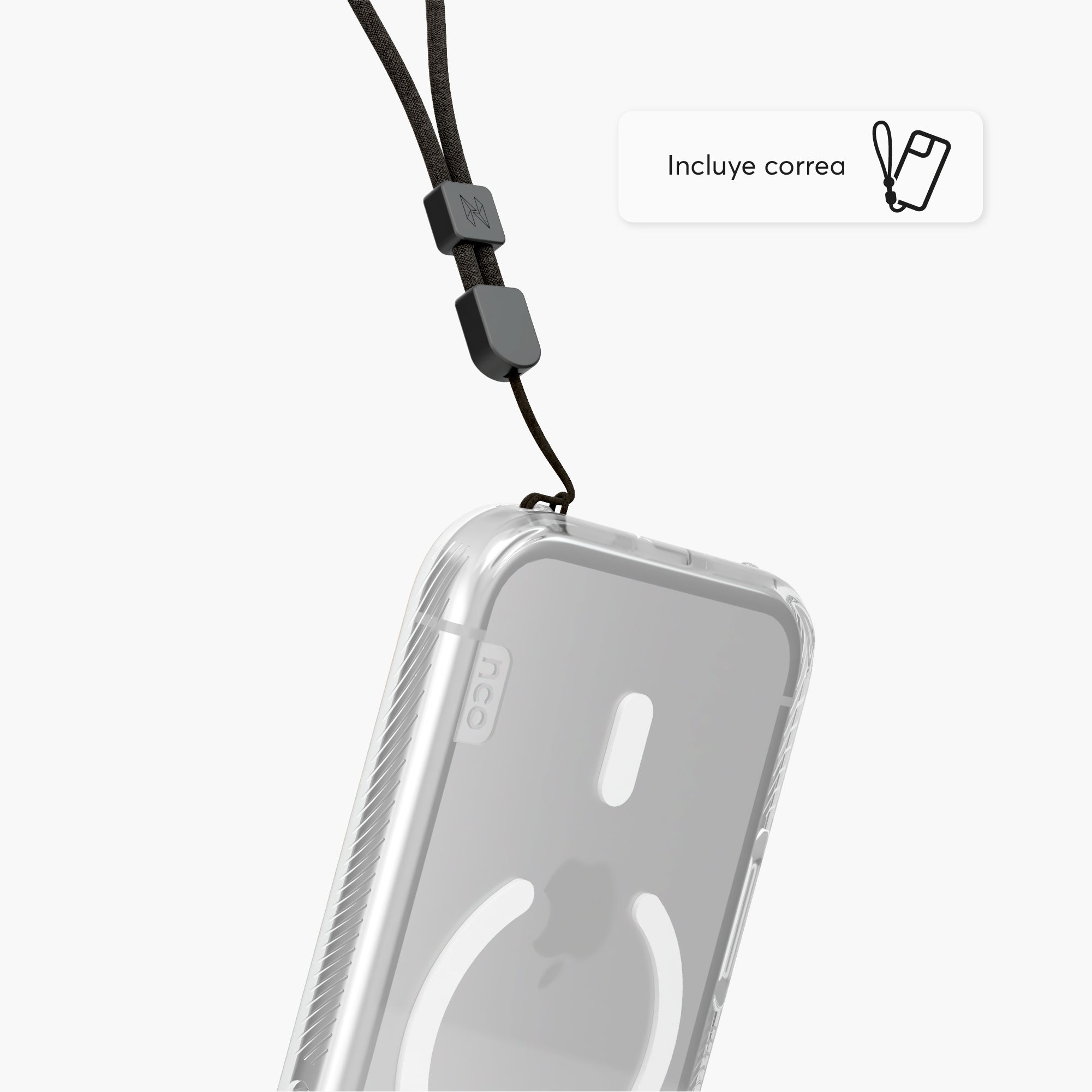 SafeCase Force Crystal para iPhone 18 Series Compatible con MagSafe