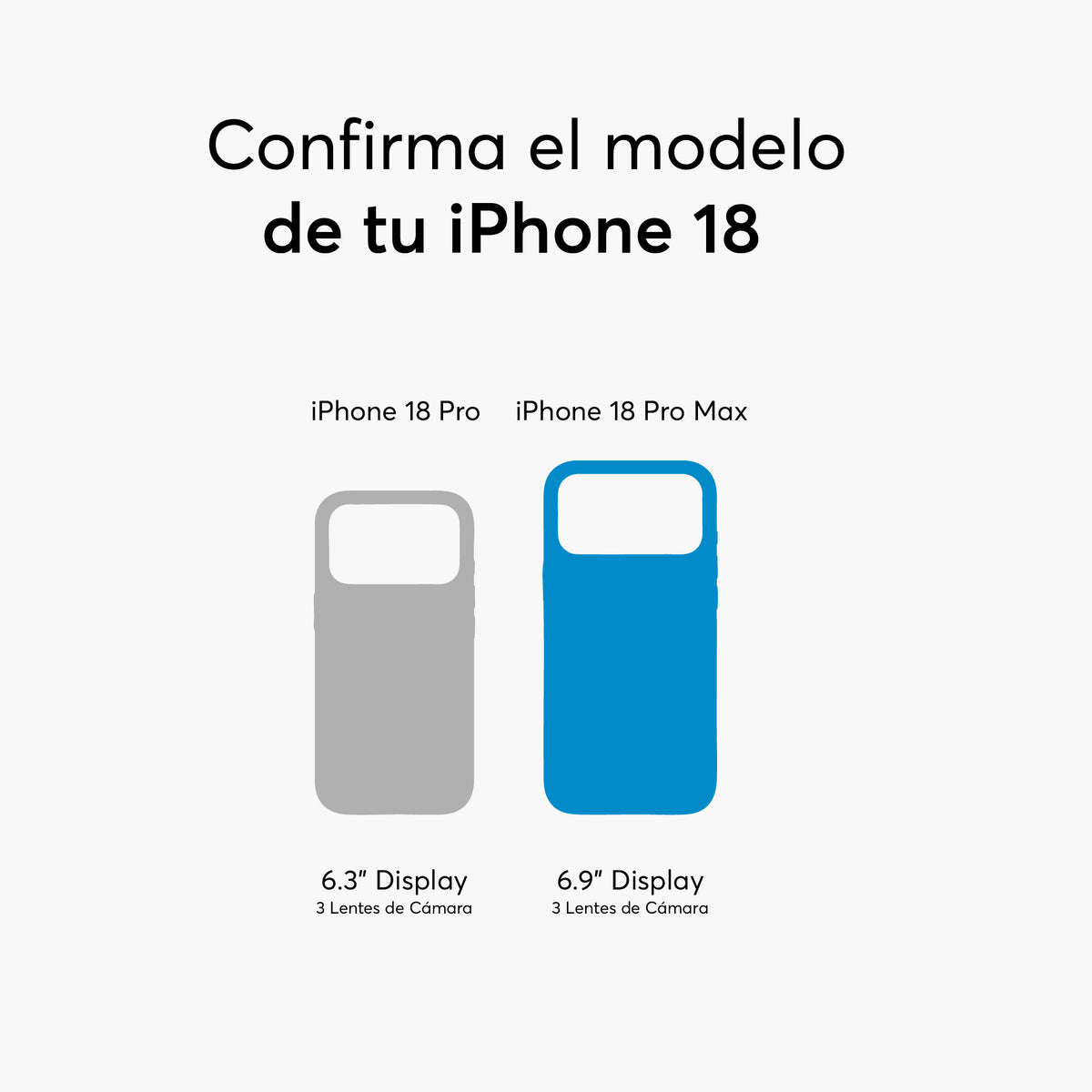 SafeCase Force Crystal para iPhone 18 Series Compatible con MagSafe