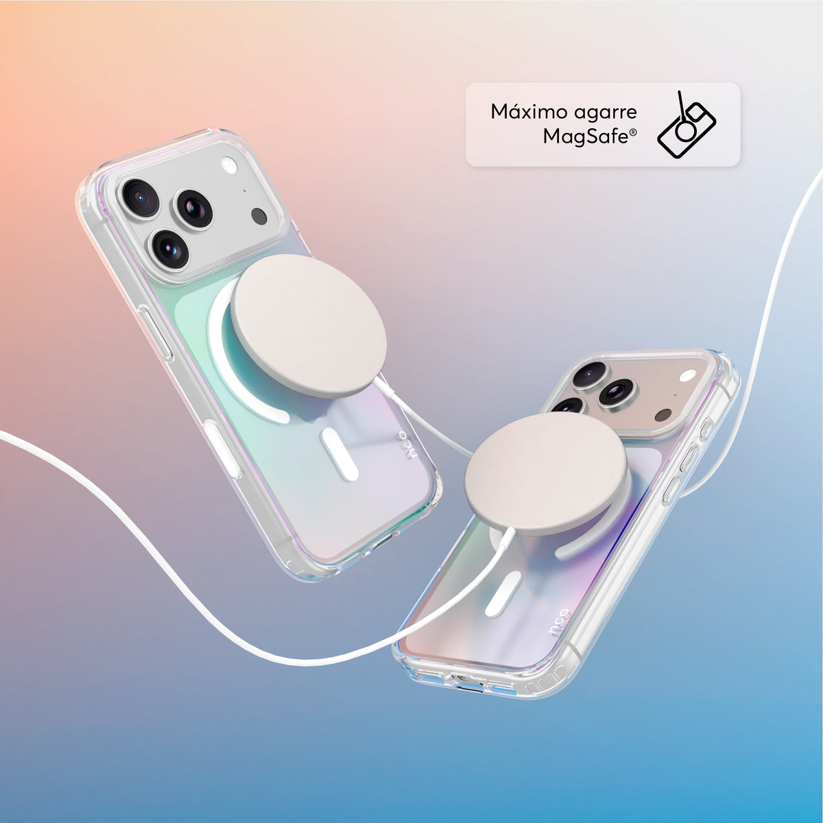 SafeCase Clear para iPhone 18 Series Compatible con MagSafe