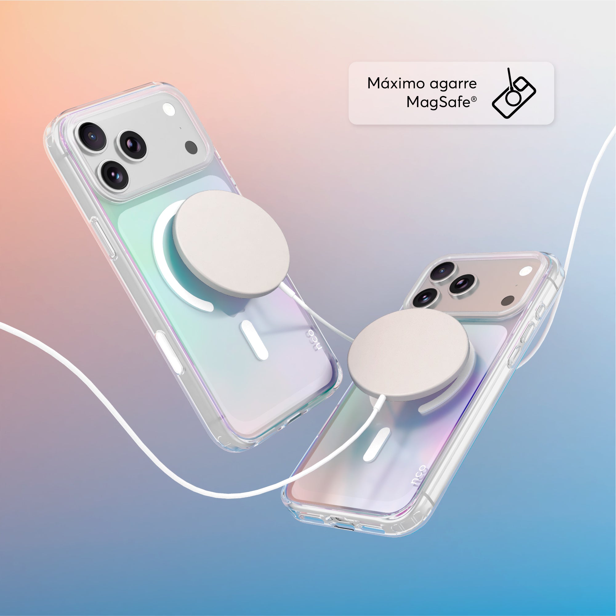 SafeCase Clear para iPhone 18 Series Compatible con MagSafe