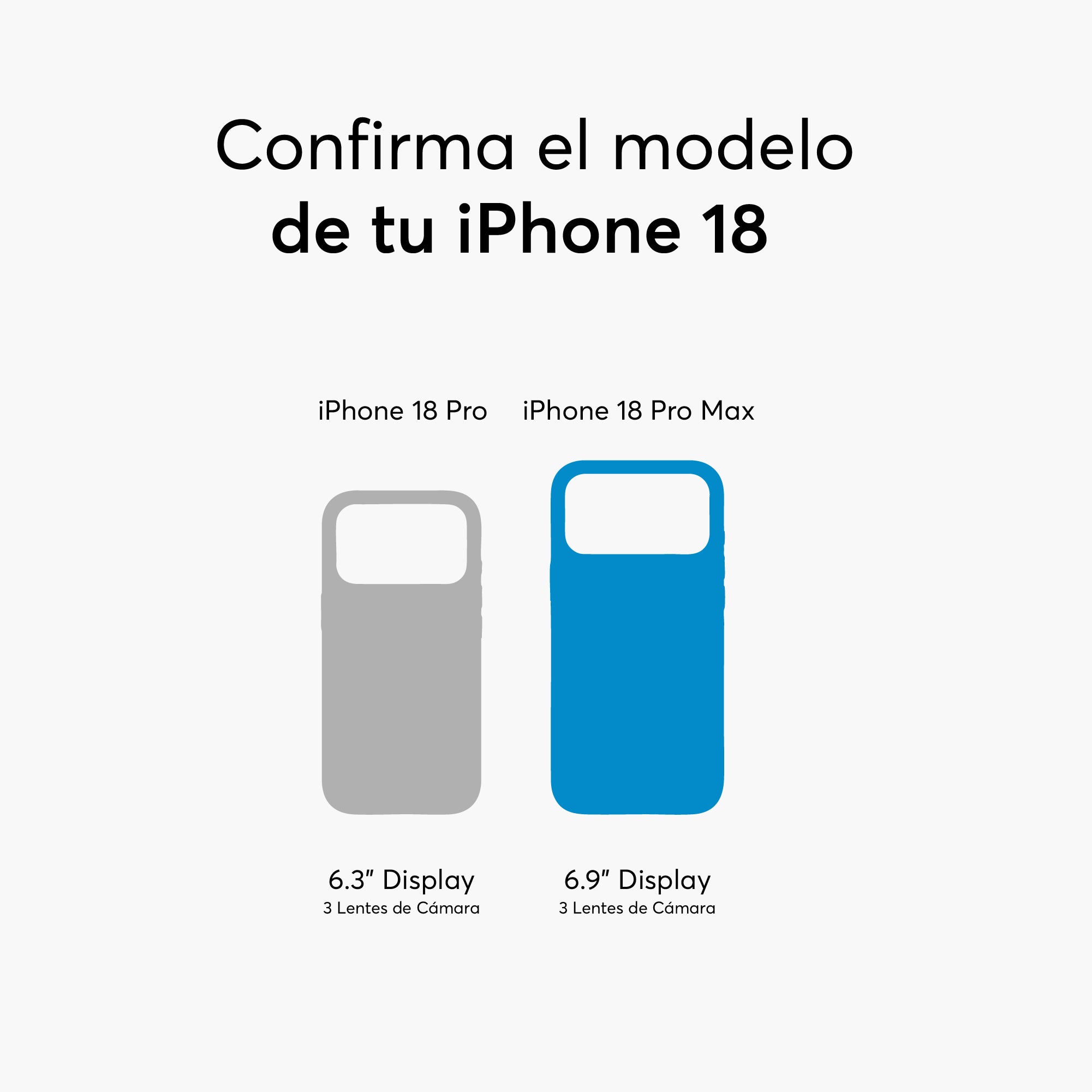SafeCase Clear para iPhone 18 Series Compatible con MagSafe