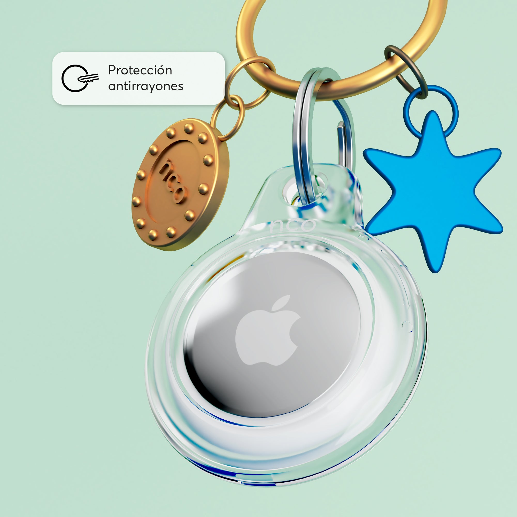 RingTag Clear para AirTag