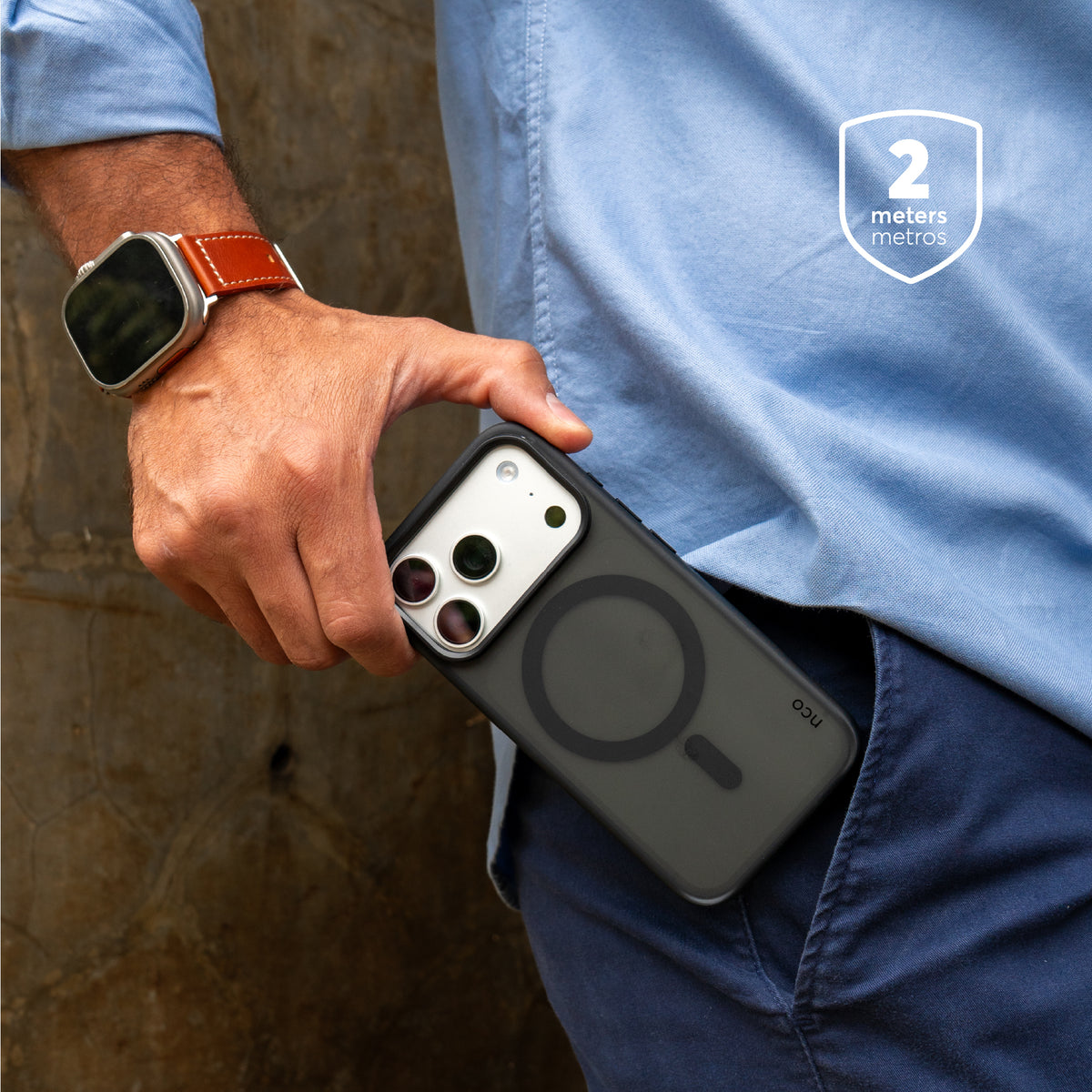 SafeCase Lite Negro para iPhone 18 Series Compatible con MagSafe