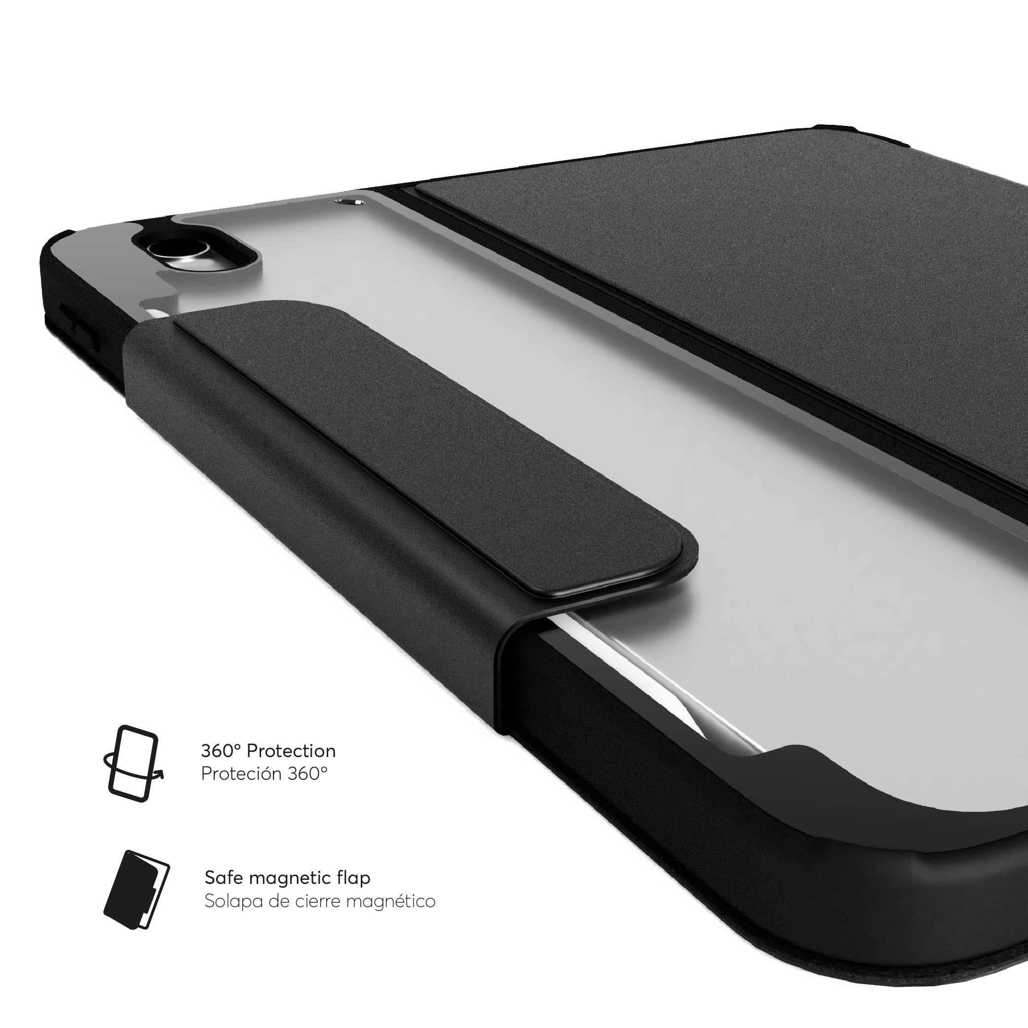 SafeCase Click Royal Black for iPad
