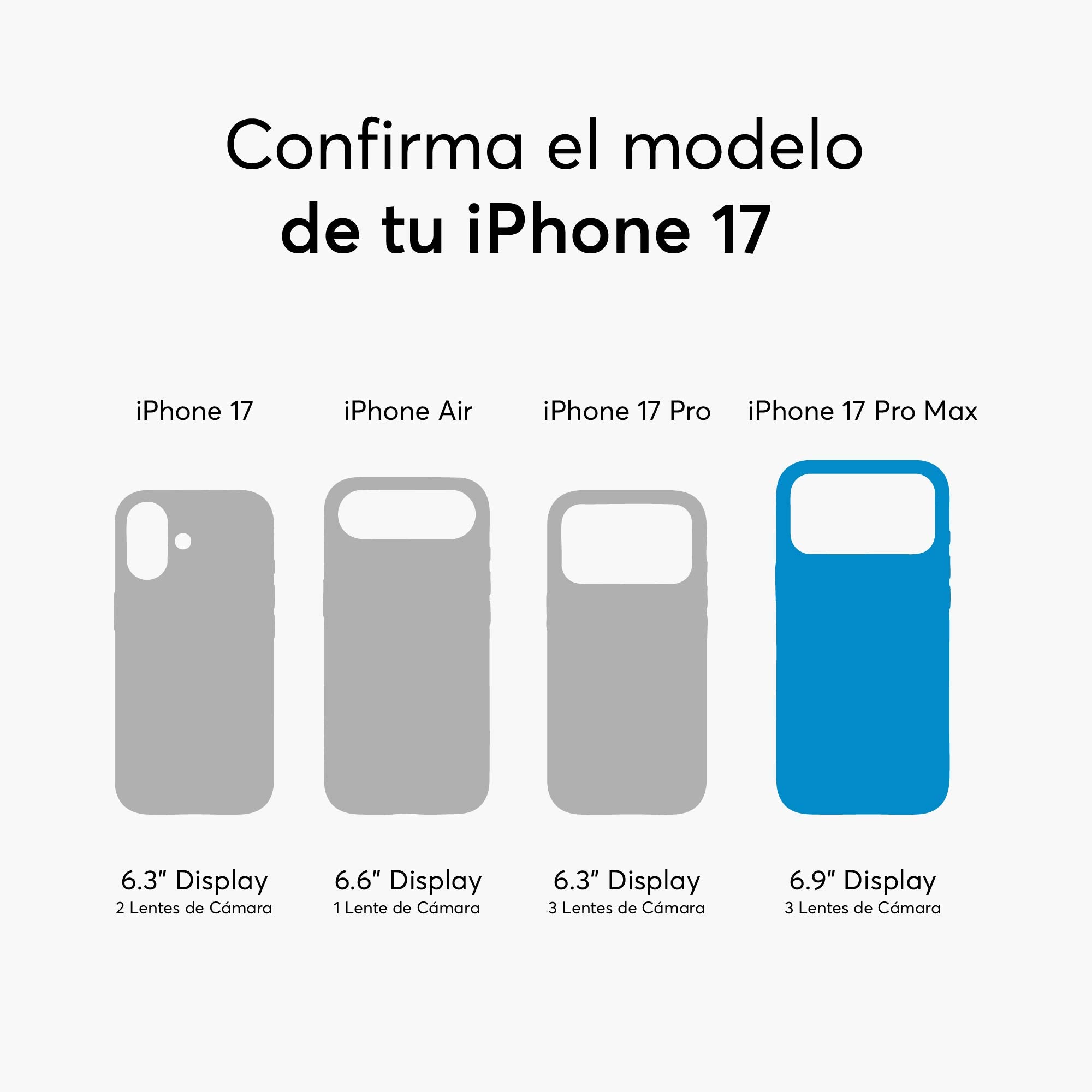 CamGuard para iPhone 17 Series Cobertura Total