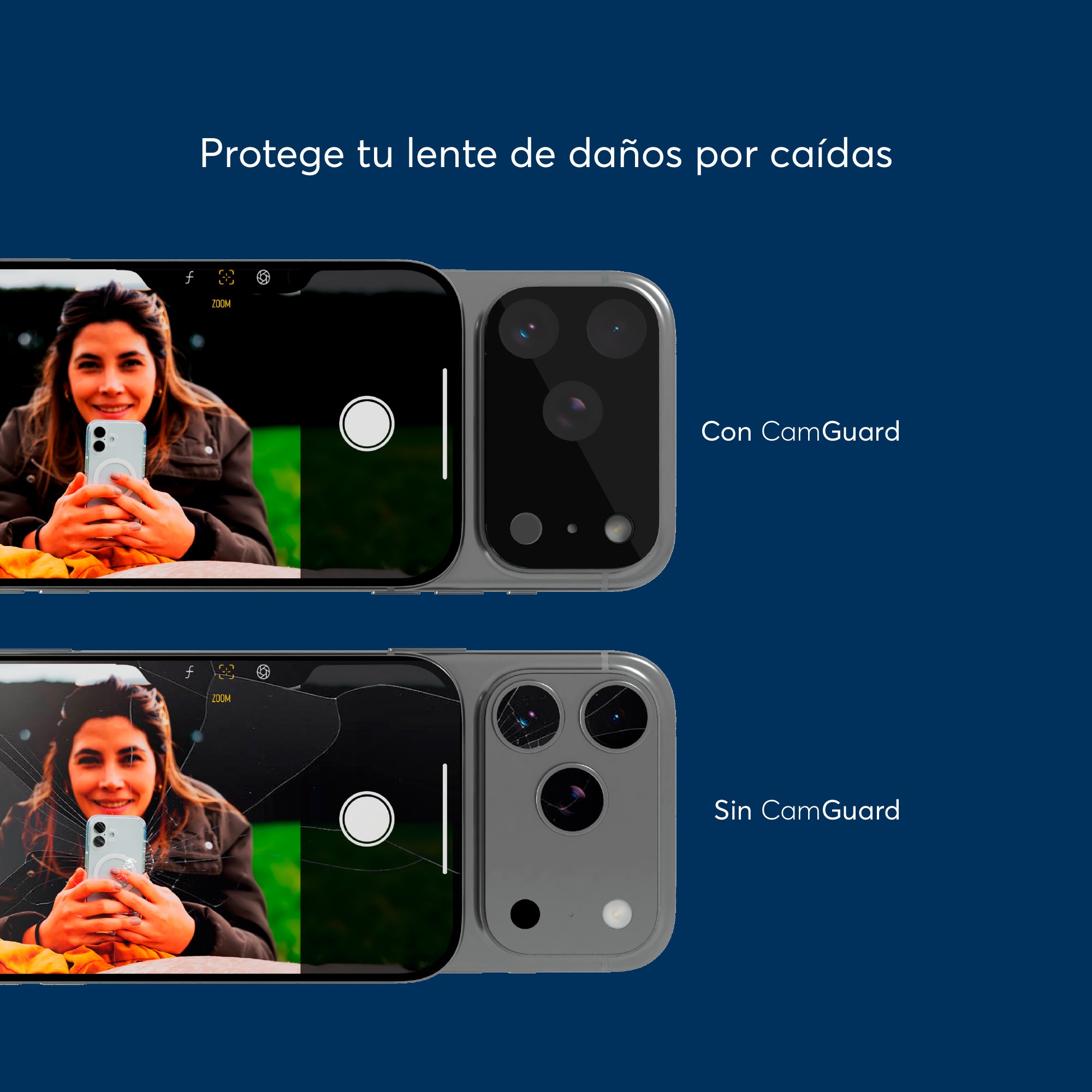 CamGuard para iPhone 18 Series Cobertura Total