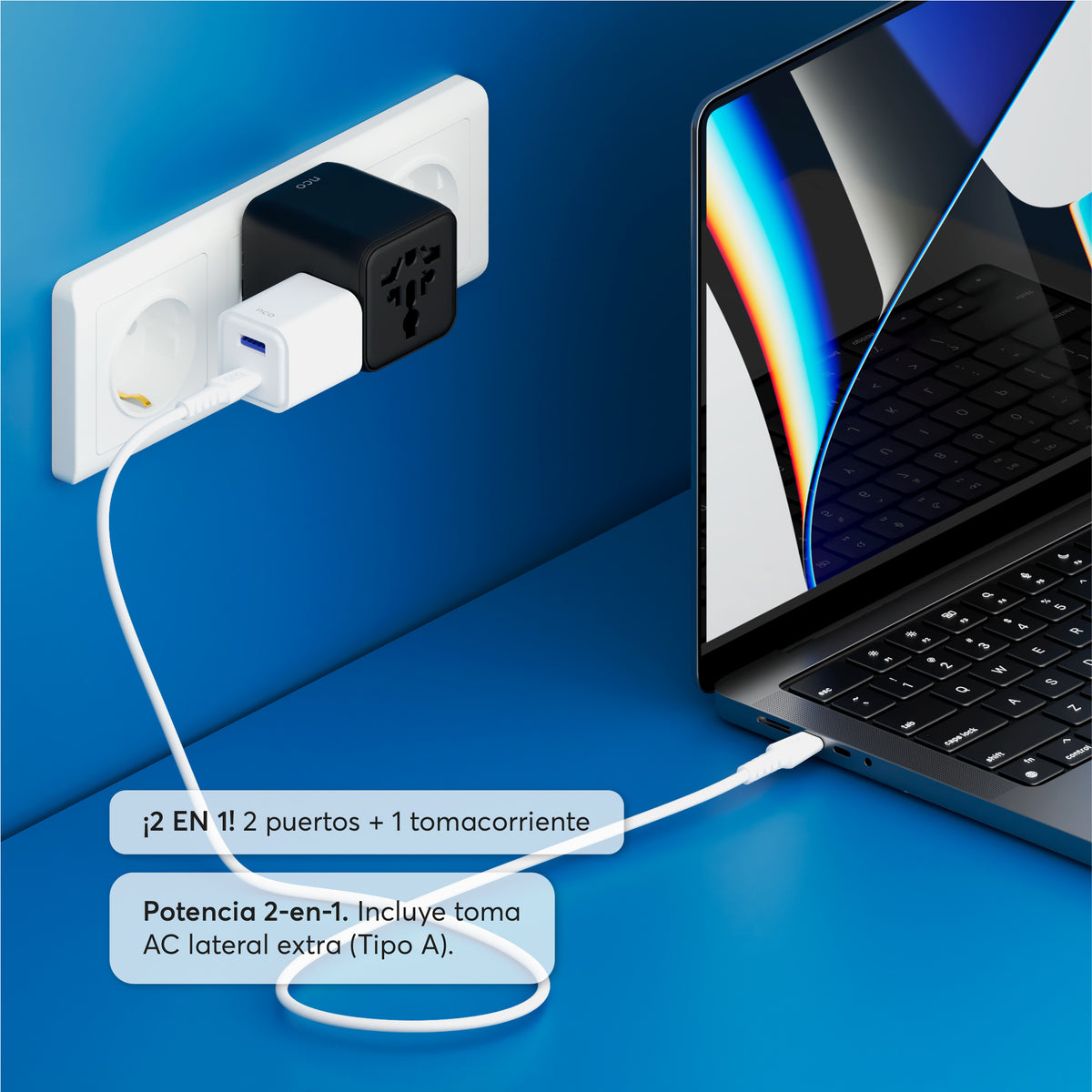 Travel Adapter All in One