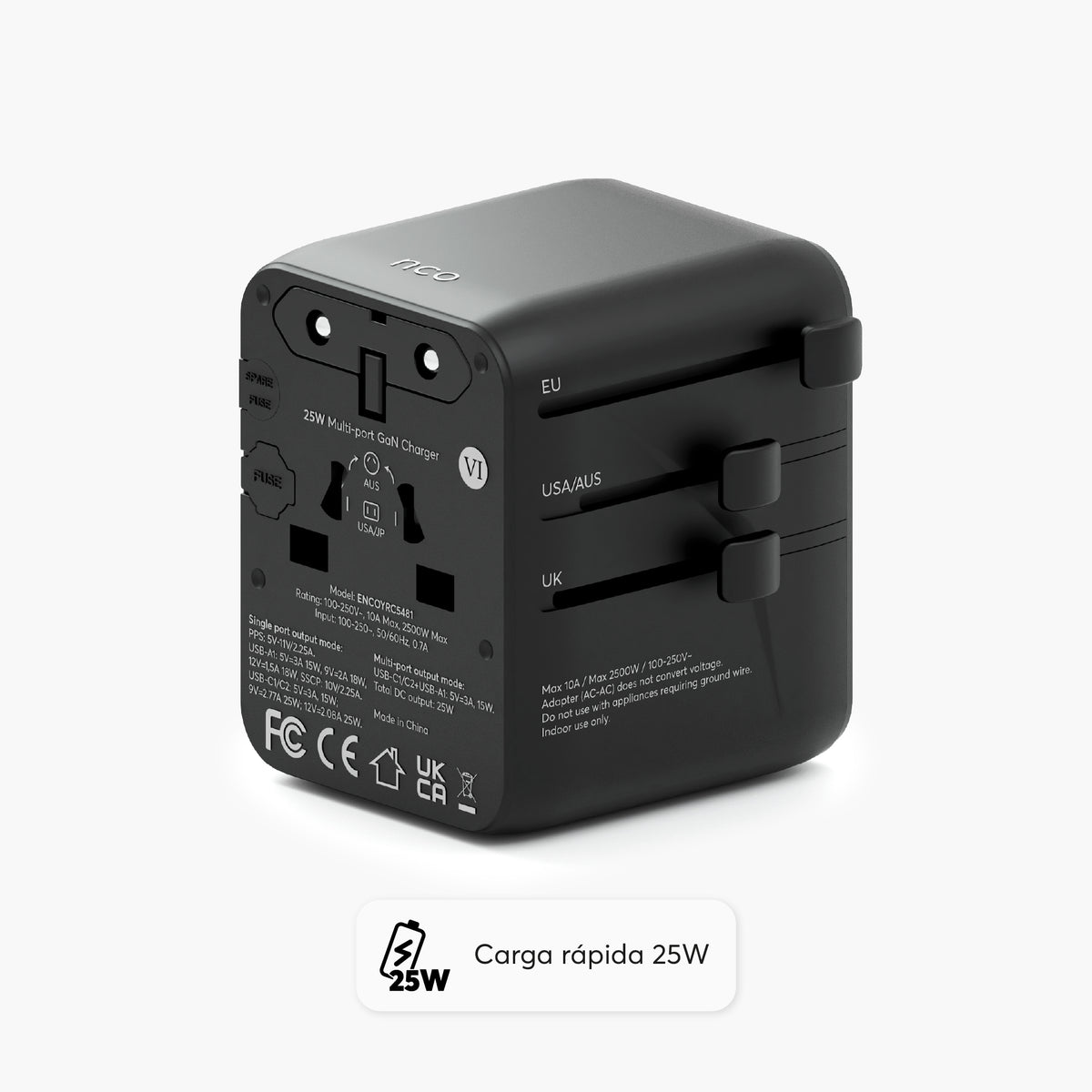 Travel Adapter 25W