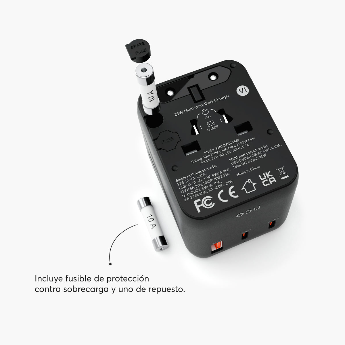 Travel Adapter 25W
