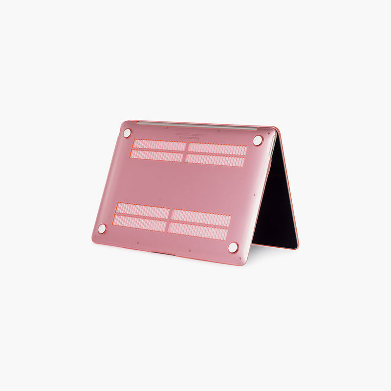 HardCase for MacBook Air Retina 13-inch 2020, M1 Chip Bottom Side Color Crystal Pink
