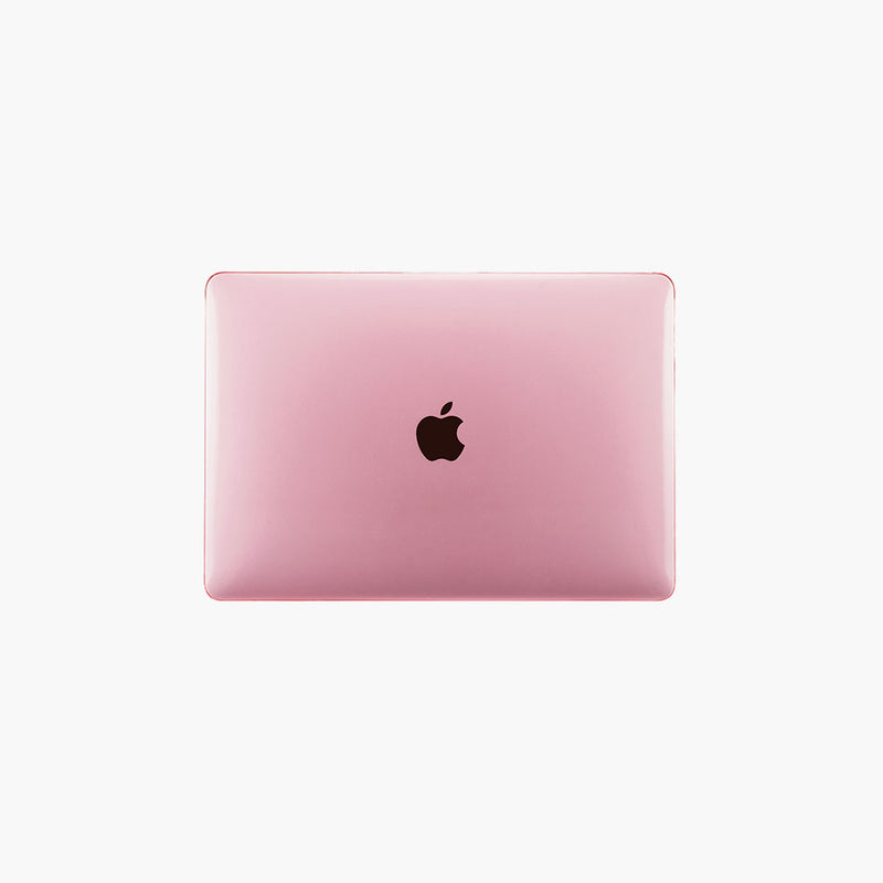 HardCase for MacBook Air Retina 13-inch 2020, M1 Chip Front Side Color Crystal Pink