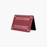HardCase for MacBook Air Retina 13-inch 2020, M1 Chip Bottom Side Color Cherry Red