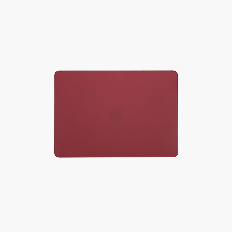 HardCase for MacBook Air Retina 13-inch 2020, M1 Chip Front Side Color Cherry Red
