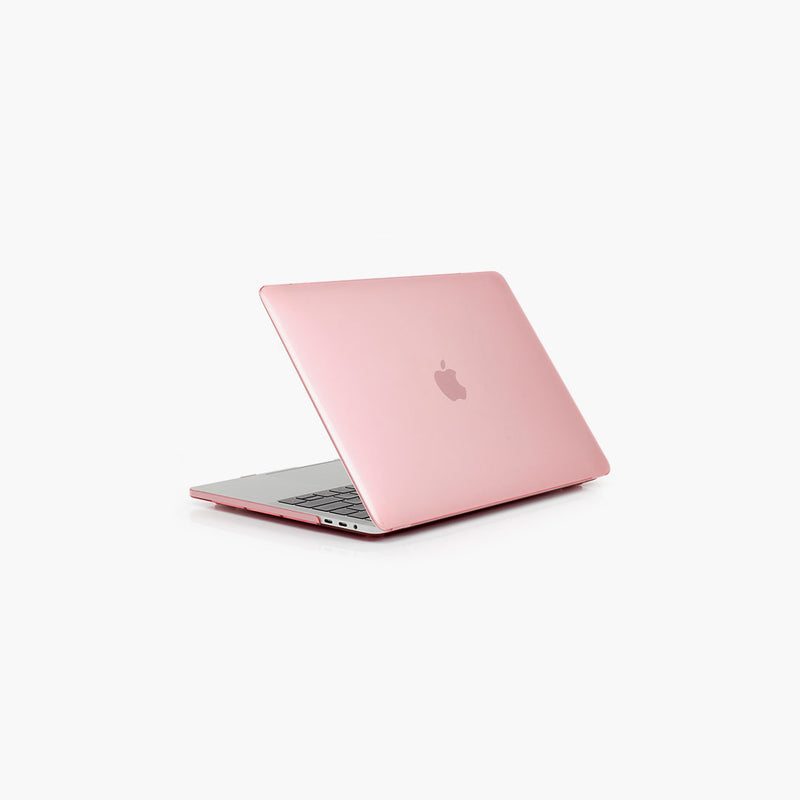 HardCase para MacBook Pro 13-inch 2020 M2 M1 Chip Lateral Side Color Crystal Pink