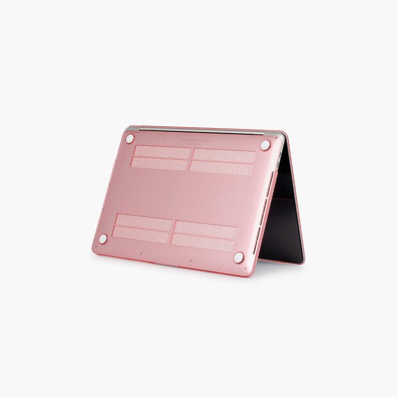 HardCase para MacBook Pro 13-inch 2020 M2 M1 Chip Bottom Side Color Crystal Pink