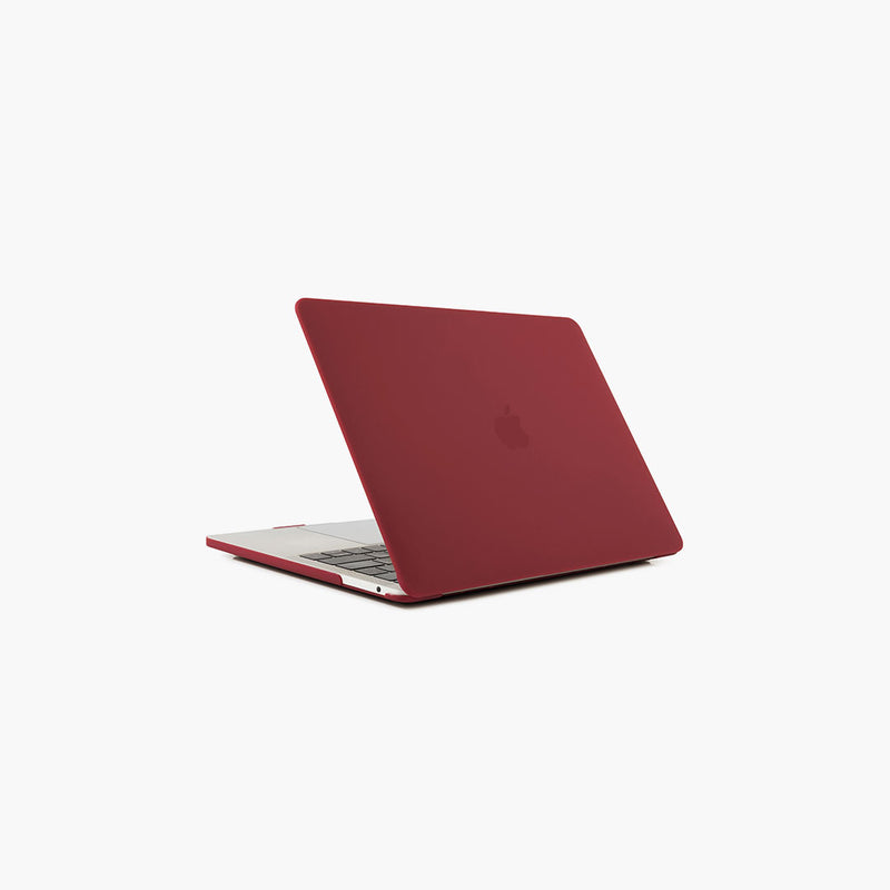 HardCase para MacBook Pro 13-inch 2020 M2 M1 Chip Lateral Side Color Cherry Red